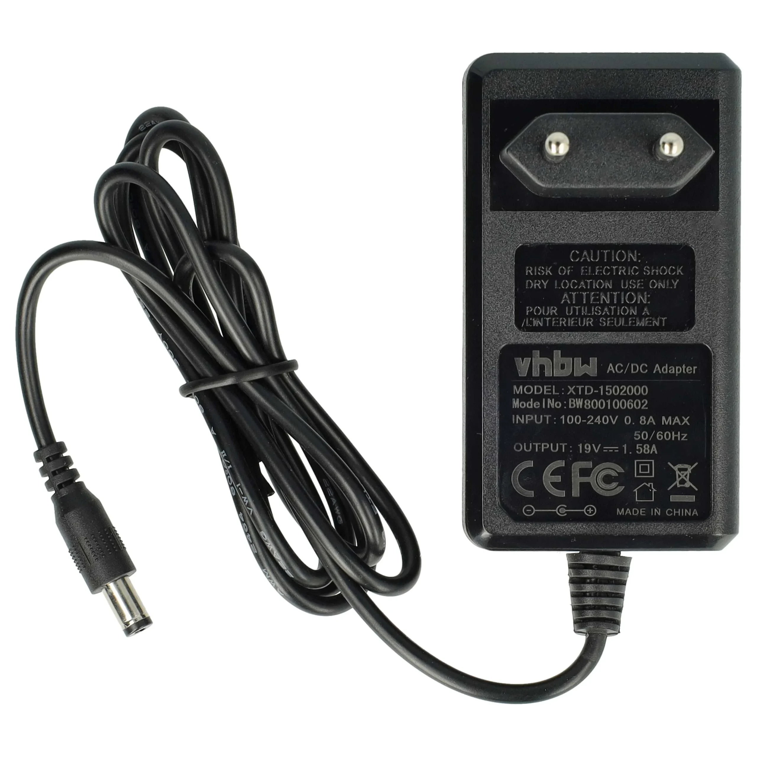 Alimentation remplace Acer ADP-30JH, 25.LP20Q.003, 092566-11 pour ordinateur portable Gateway - 123 cm, 30 W