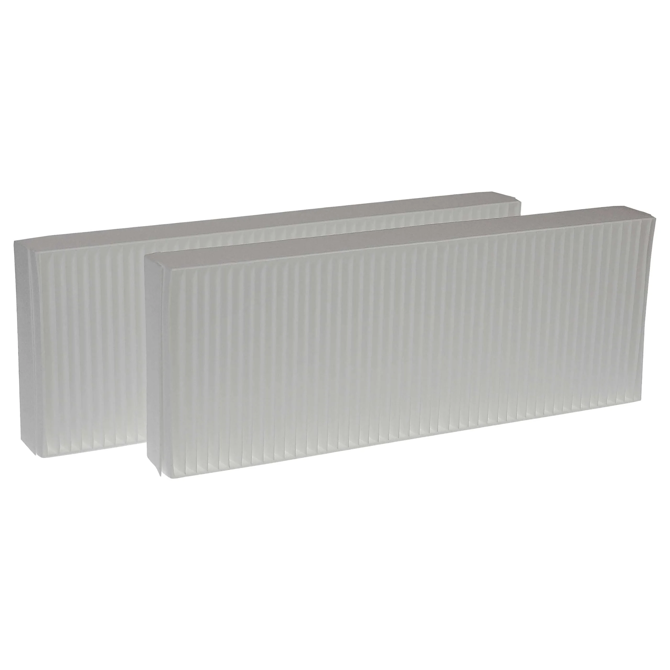2 Filtres en lot remplace Zehnder 527003440 pour aération Zehnder - 48 x 18 x 10 cm