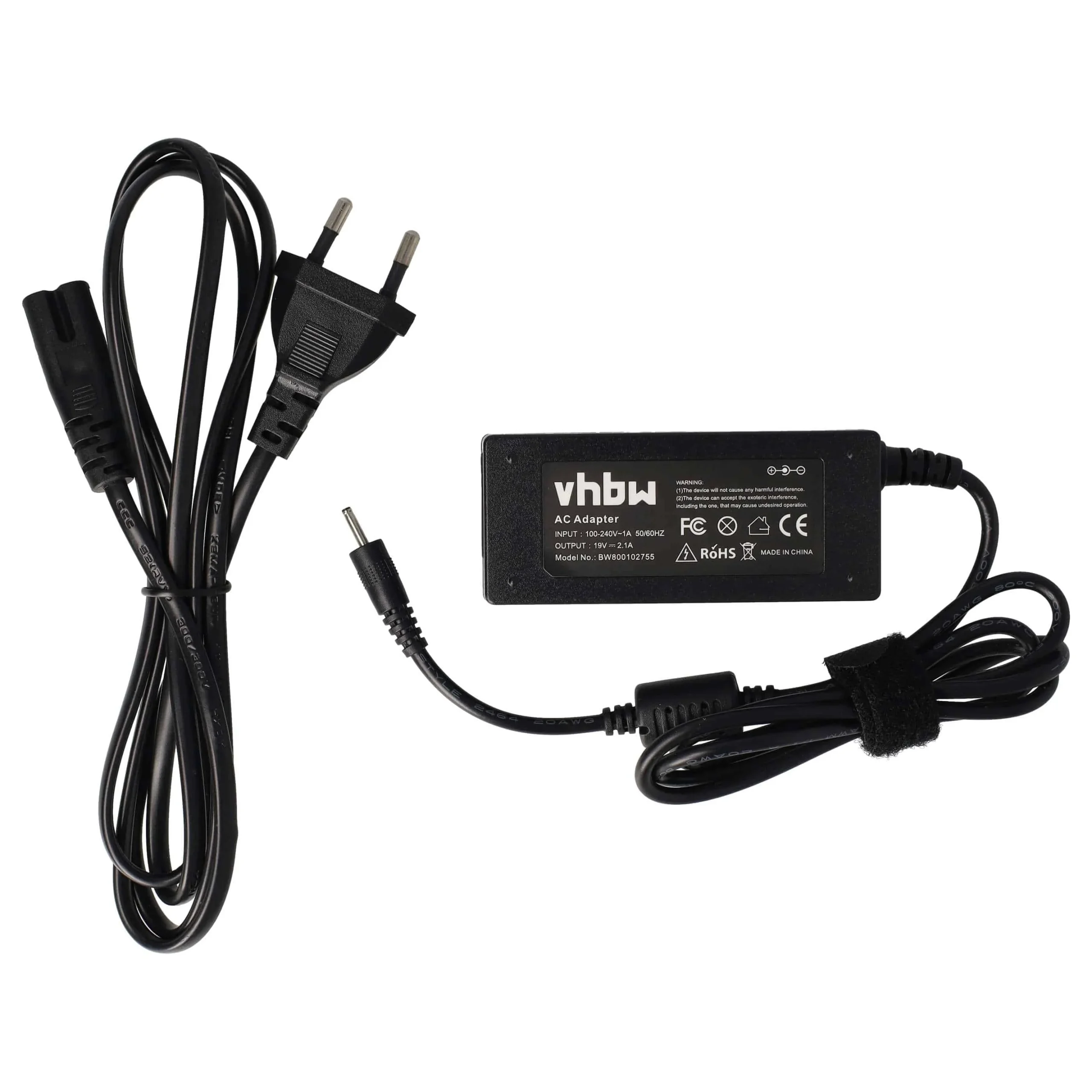 Alimentation remplace Asus AD6630, 90-XB02OAPW00100Q, ADP-40HH pour ordinateur portable Asus - 200 cm, 40 W
