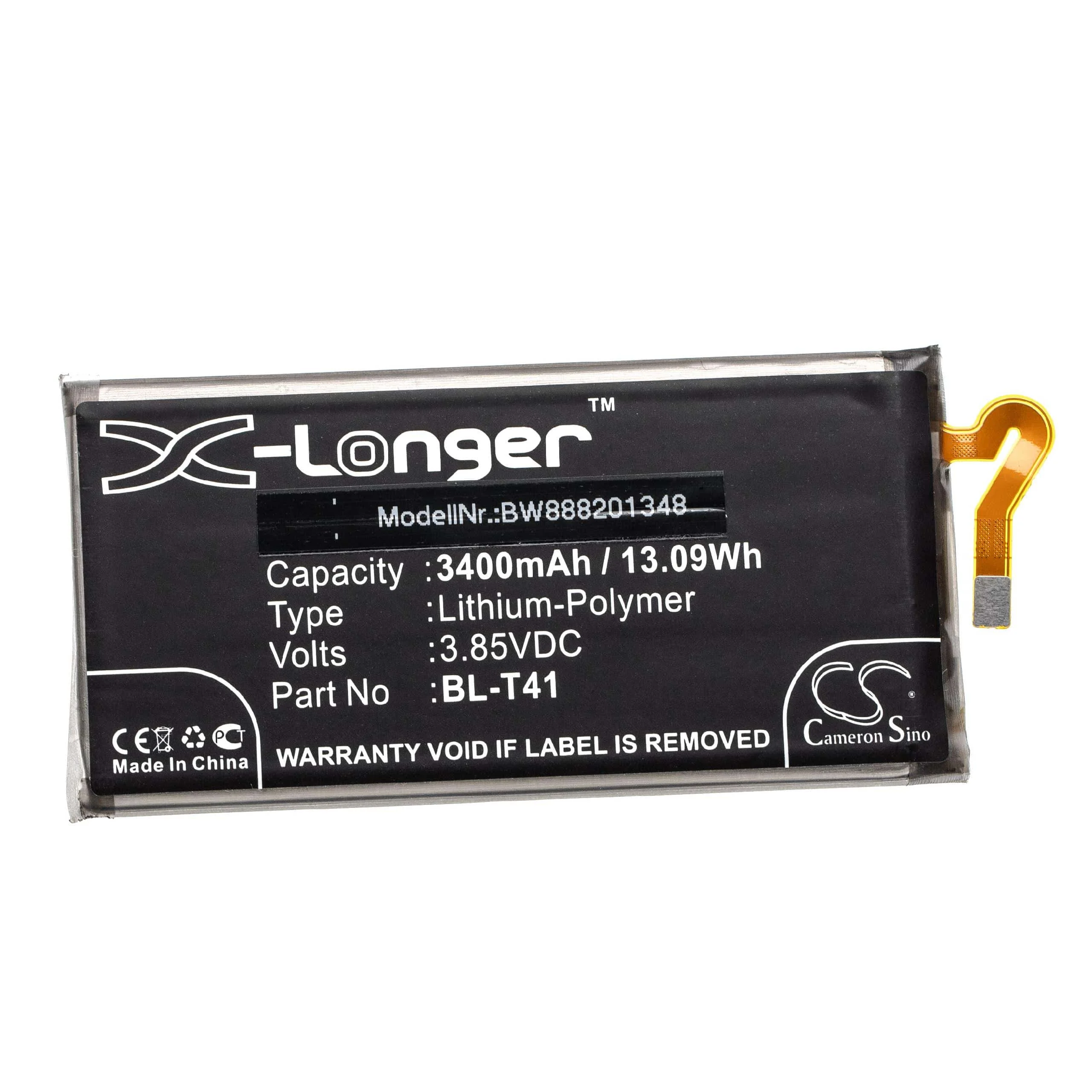 Batterie remplace LG BL-T41 téléphone portable LG - 3400mAh 4,4V Li-polymère