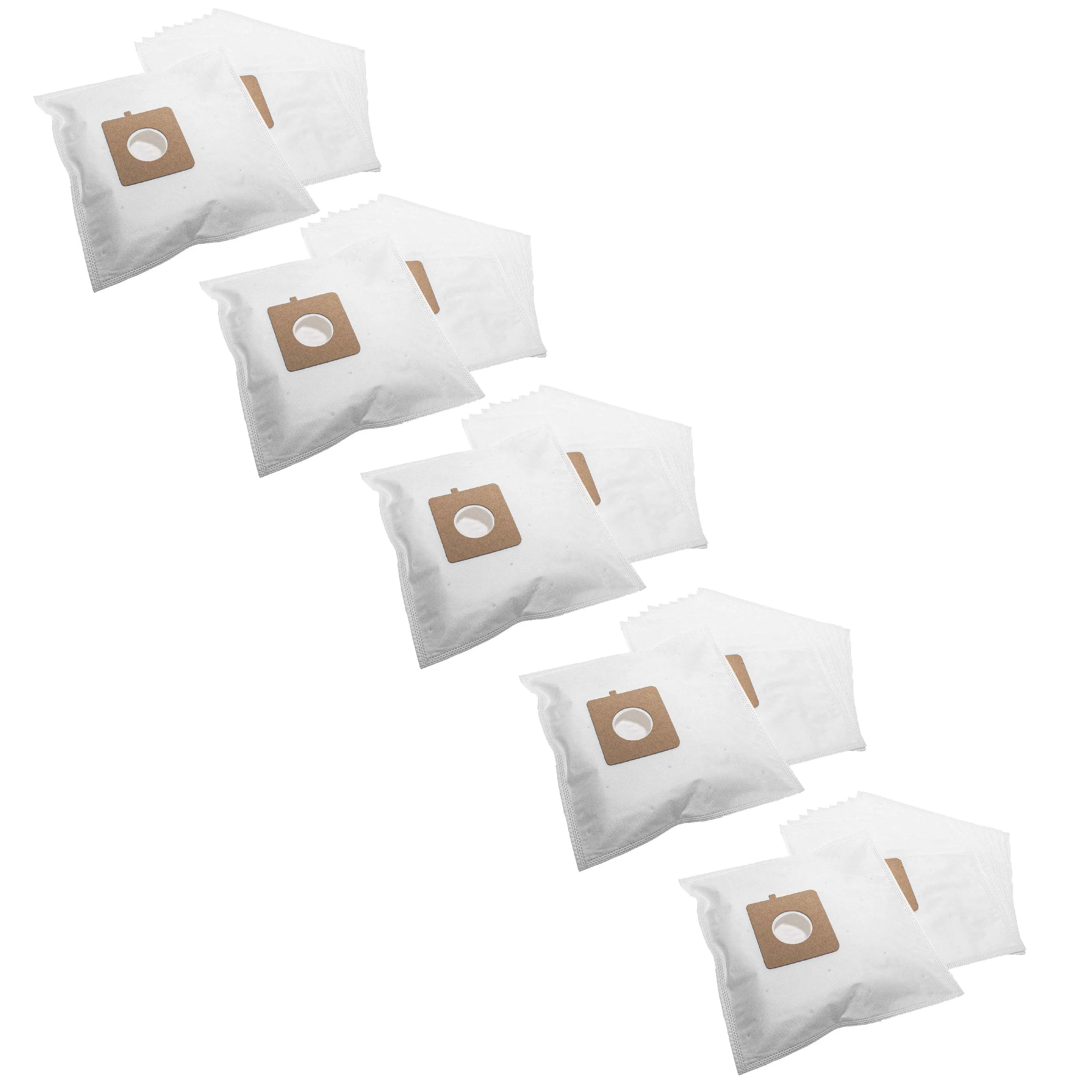 50x Sac pour aspirateur Proline, Moulinex, Satrap, Hanseatic - microfibre non tissée