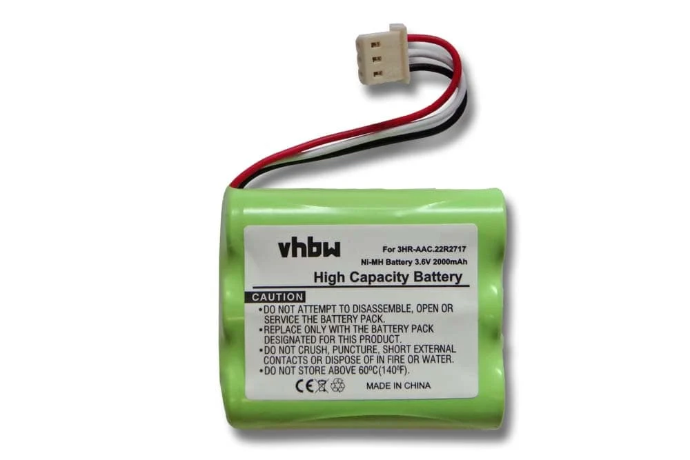 Batterie remplace IBM 44L0313, 42R5070, 22R2717, 3HR-AAC contrôleur Raid - 2000mAh 3,6V NiMH