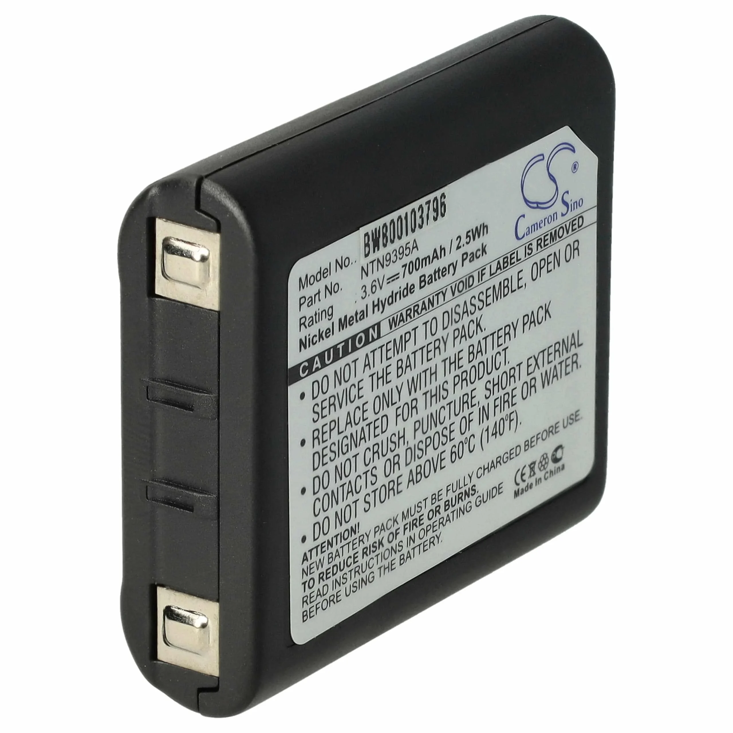 Batterie remplace Motorola 1532, 56315, 4002A, 53615 pour radio talkie-walkie Motorola- 700mAh 3,6V NiMH
