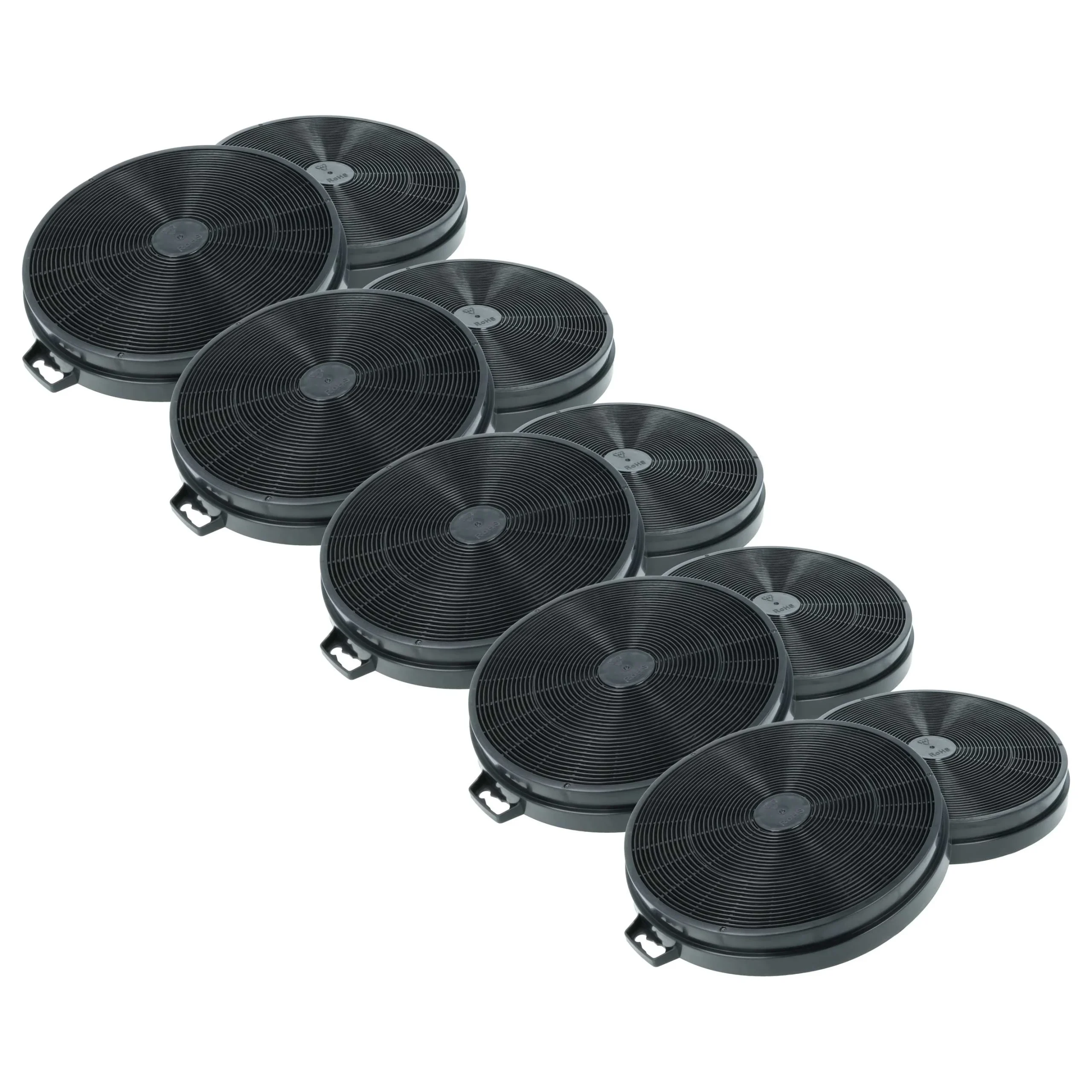 10x Filtres à charbon actif remplace AEG 902793719 pour hotte Zanussi - Accessoires appareils ménagers