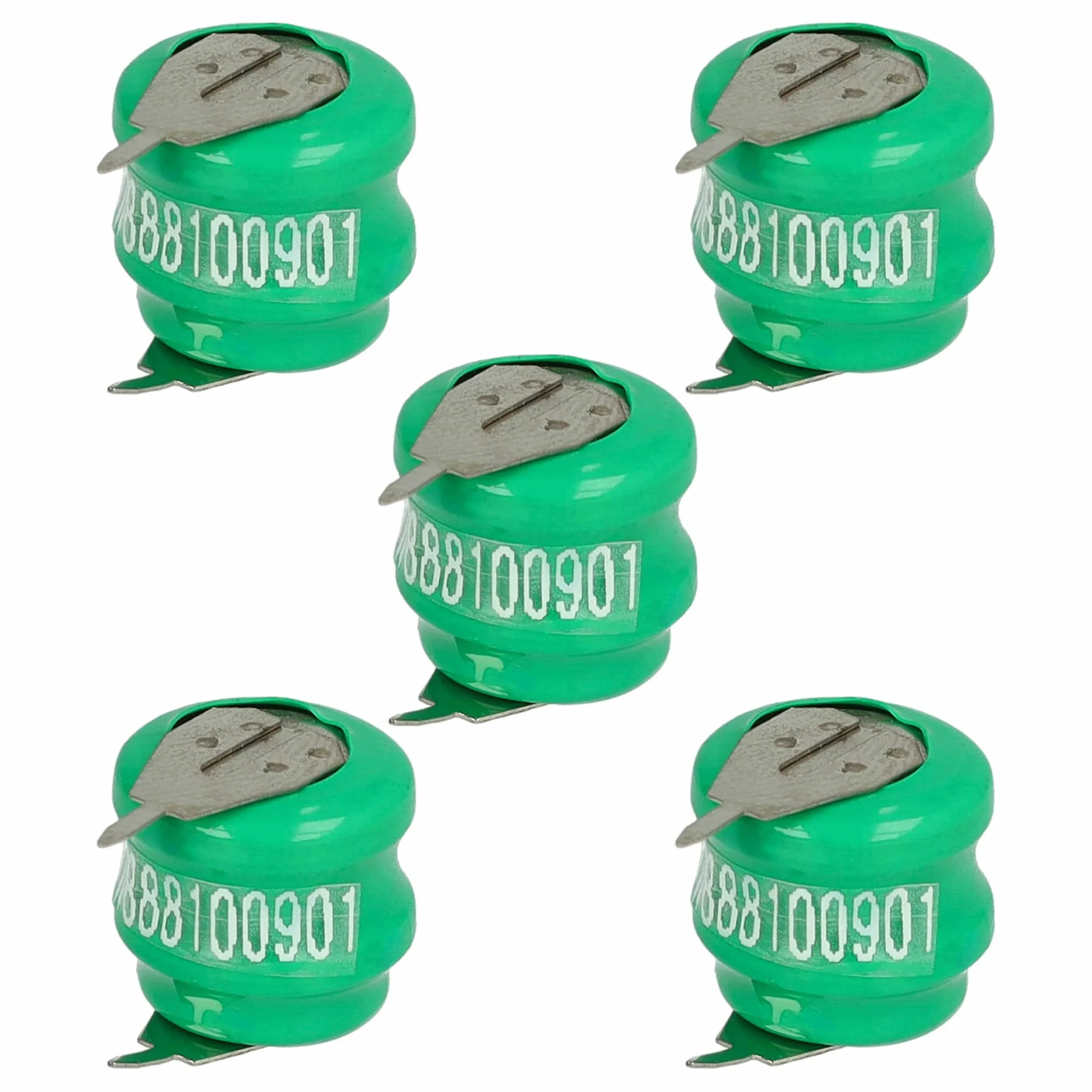 5x Piles bouton de type V40H pour le modélisme et autres - 40mAh 2,4V NiMH