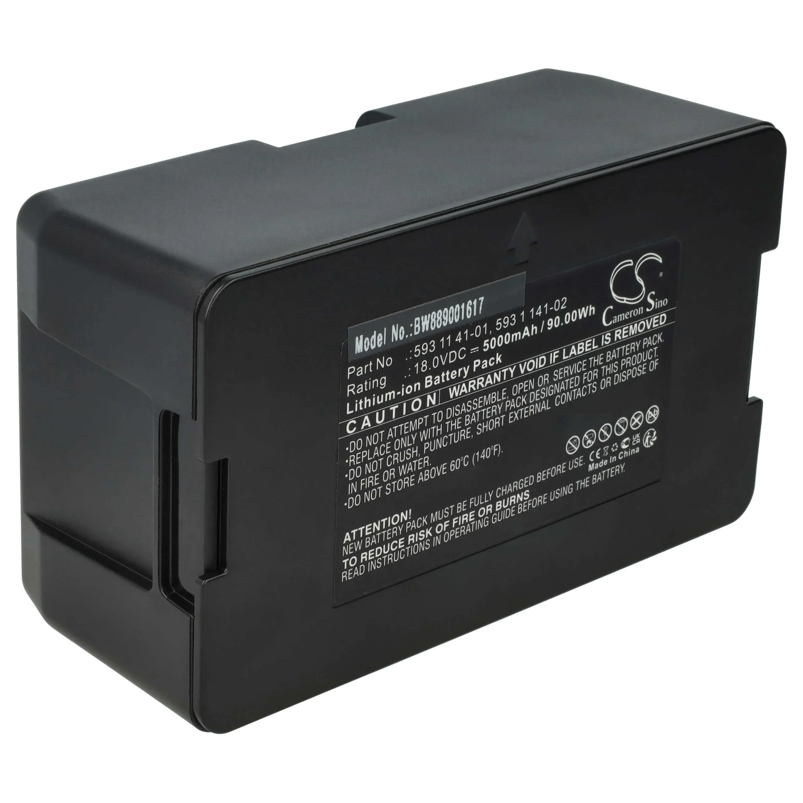 Batterie pour outil de jardinage Husqvarna Automower 430X NERA, 450X, 450X NERA, 420, 550 - 5000mAh 18V Li-ion