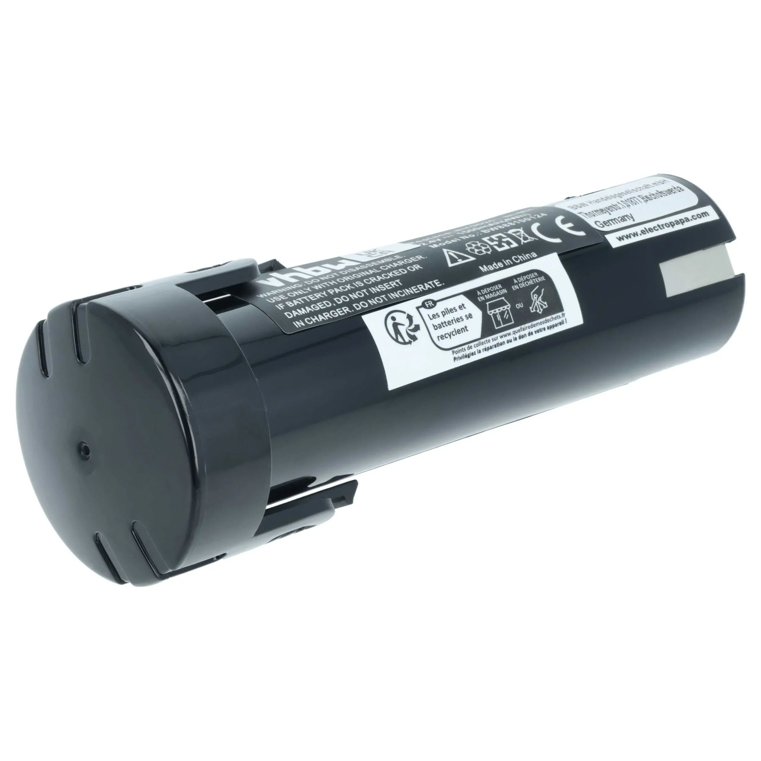 Batterie remplace Panasonic 6546 6, 6538 1, 6545 6, 6540 1, 6539 6 outil électrique ESCO - 1500mAh 2,4V NiMH