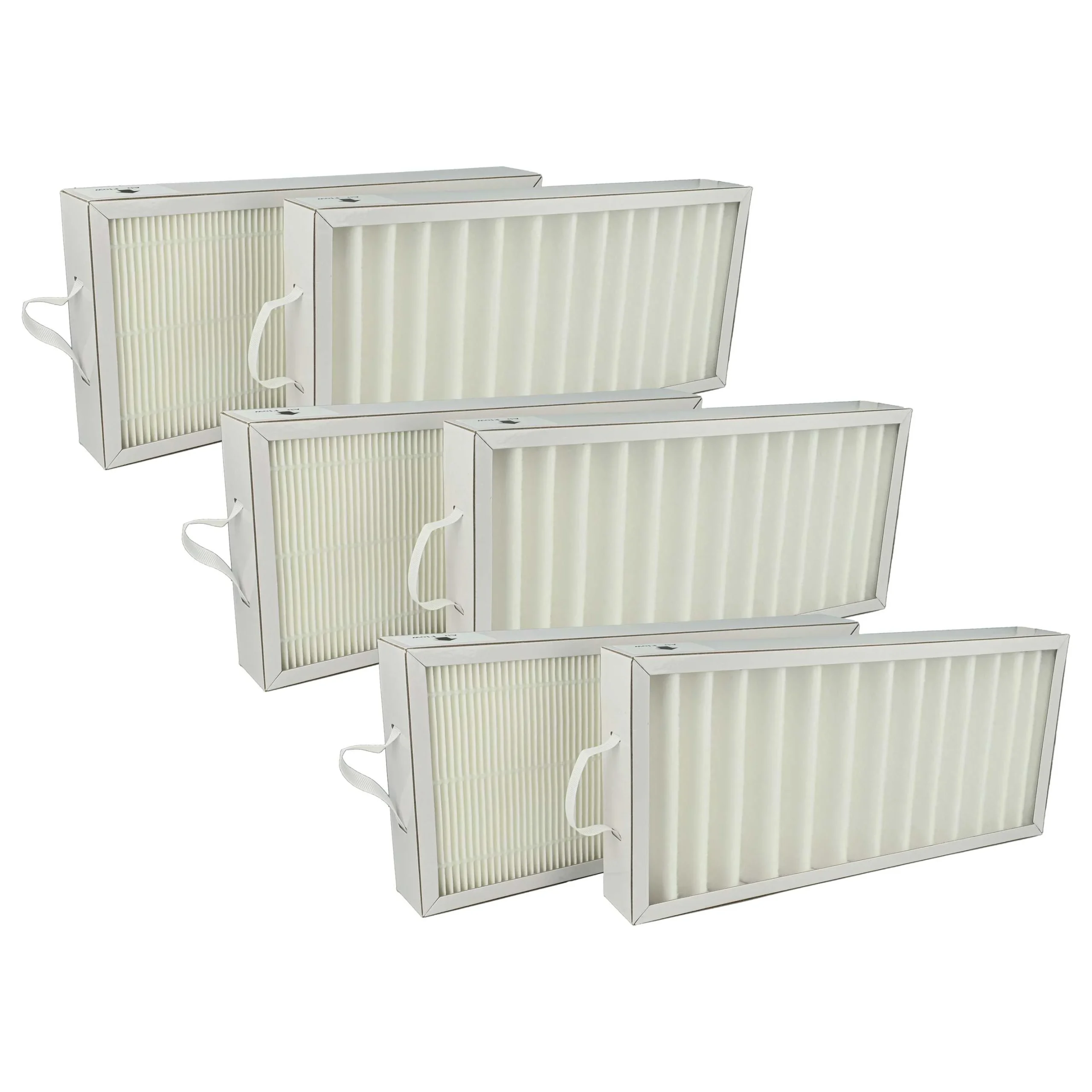 6x Filtres remplace Pluggit APFG4F7-300 pour aération Pluggit - 35 x 16 x 4,5 cm