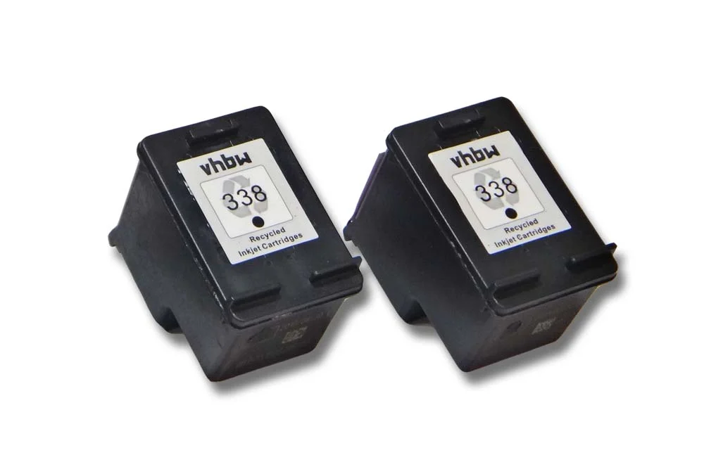 2x Cartouches remplace HP Refill C8765EE, NR. 338 pour imprimante - Accessoires pour imprimante