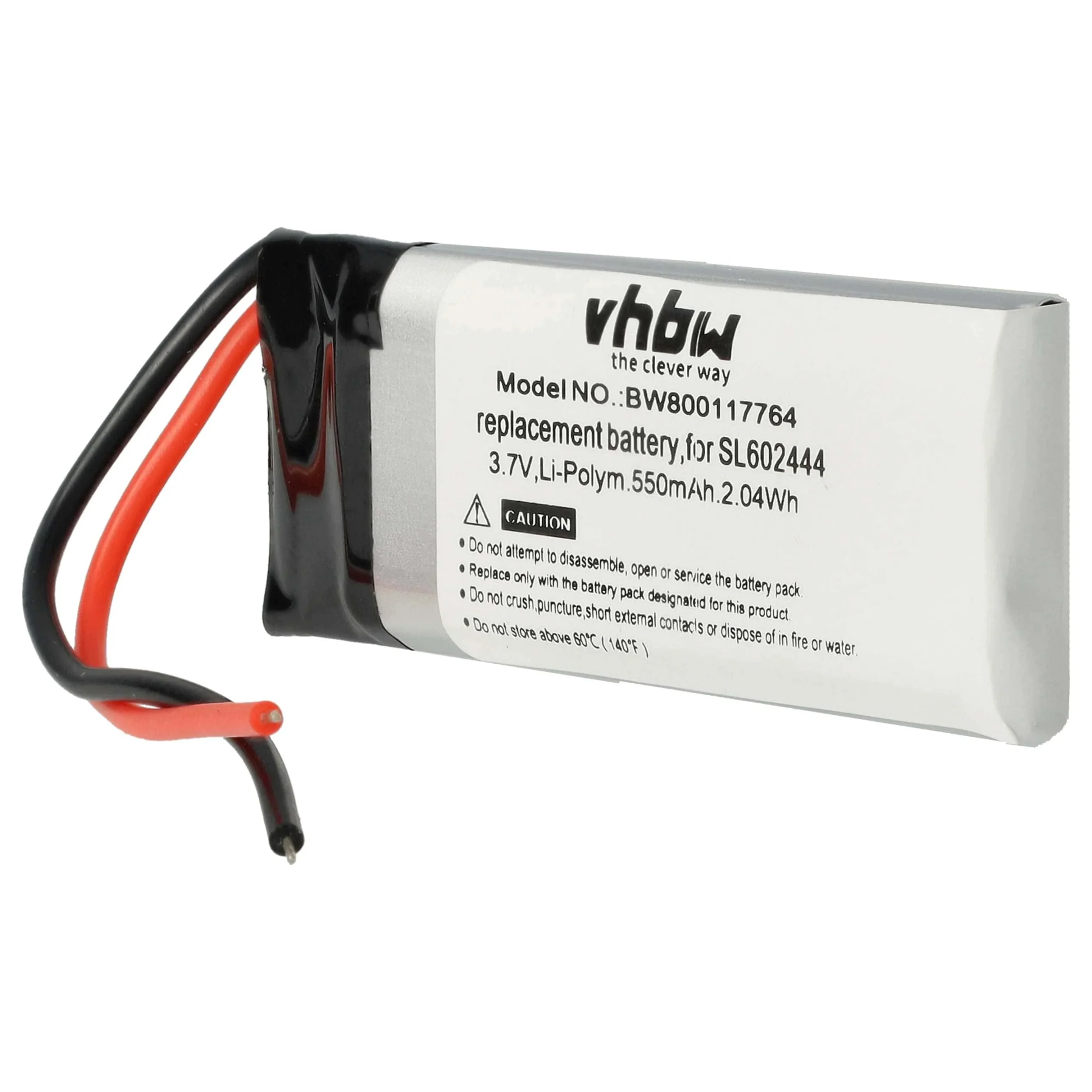 Batterie remplace Philips SL602444 douche buccale - 550mAh 3,7V Li-polymère