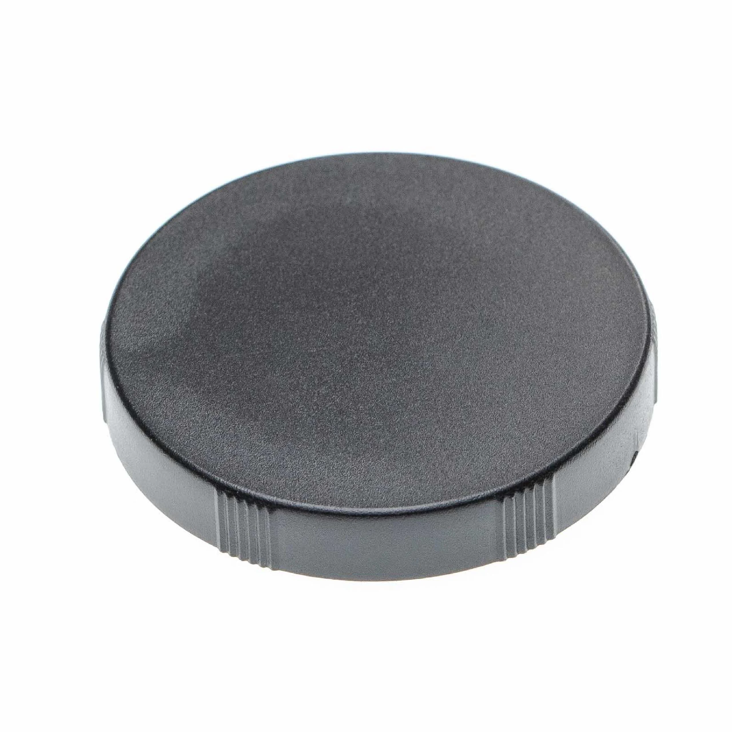 Capuchon d'objectif pour occulaire de jumelles avec 45 mm de diamètre - noir, encastrable