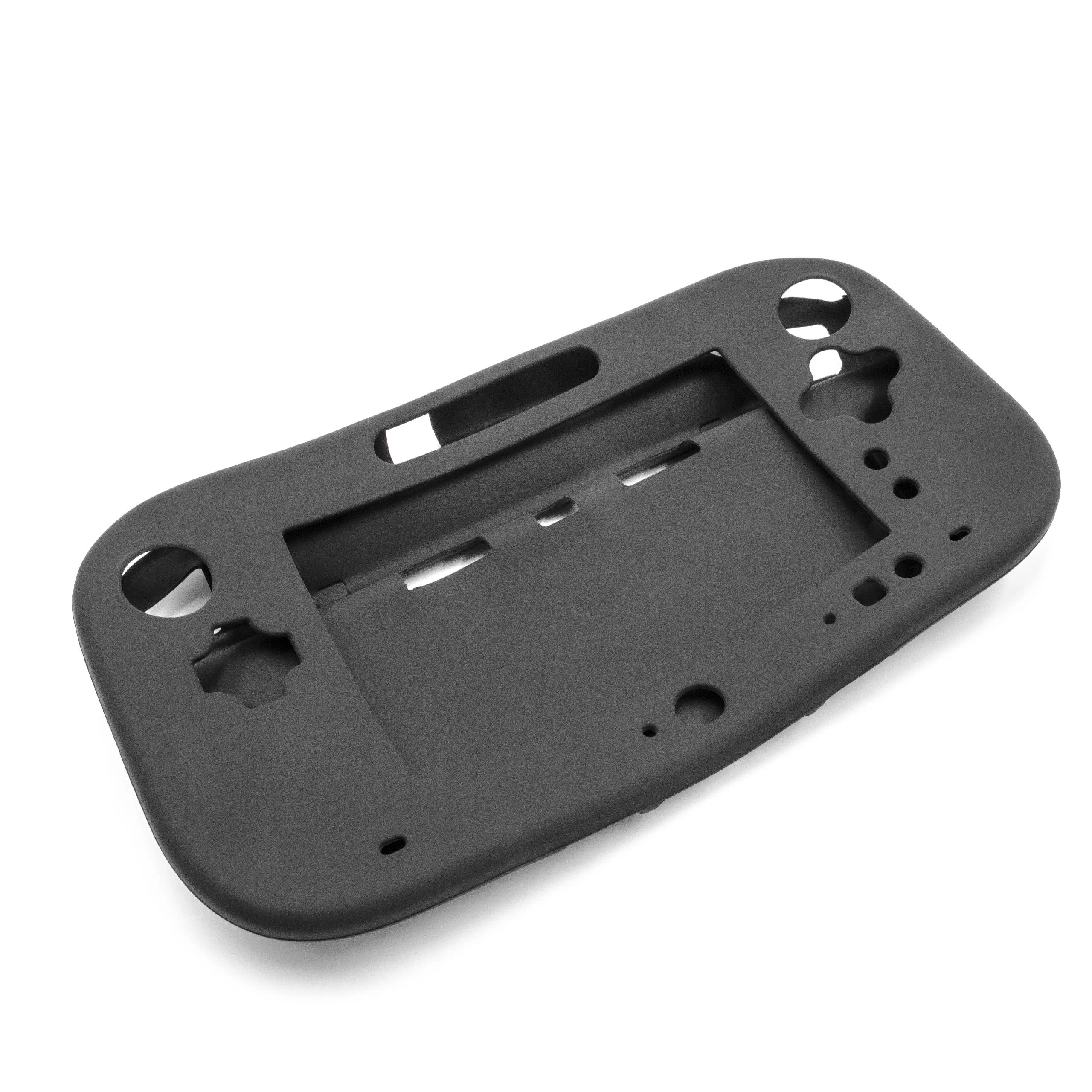 Étui pour console de jeux vidéo Nintendo Wii U Gamepad - Housse silicone noir