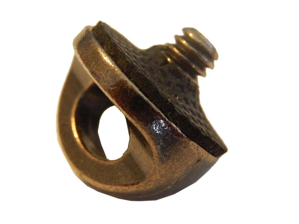 Vis de trépied 1/4" pour appareil photo, DSLR - Longueur 23 mm, passe-boucle (D-Ring) pour mousqueton