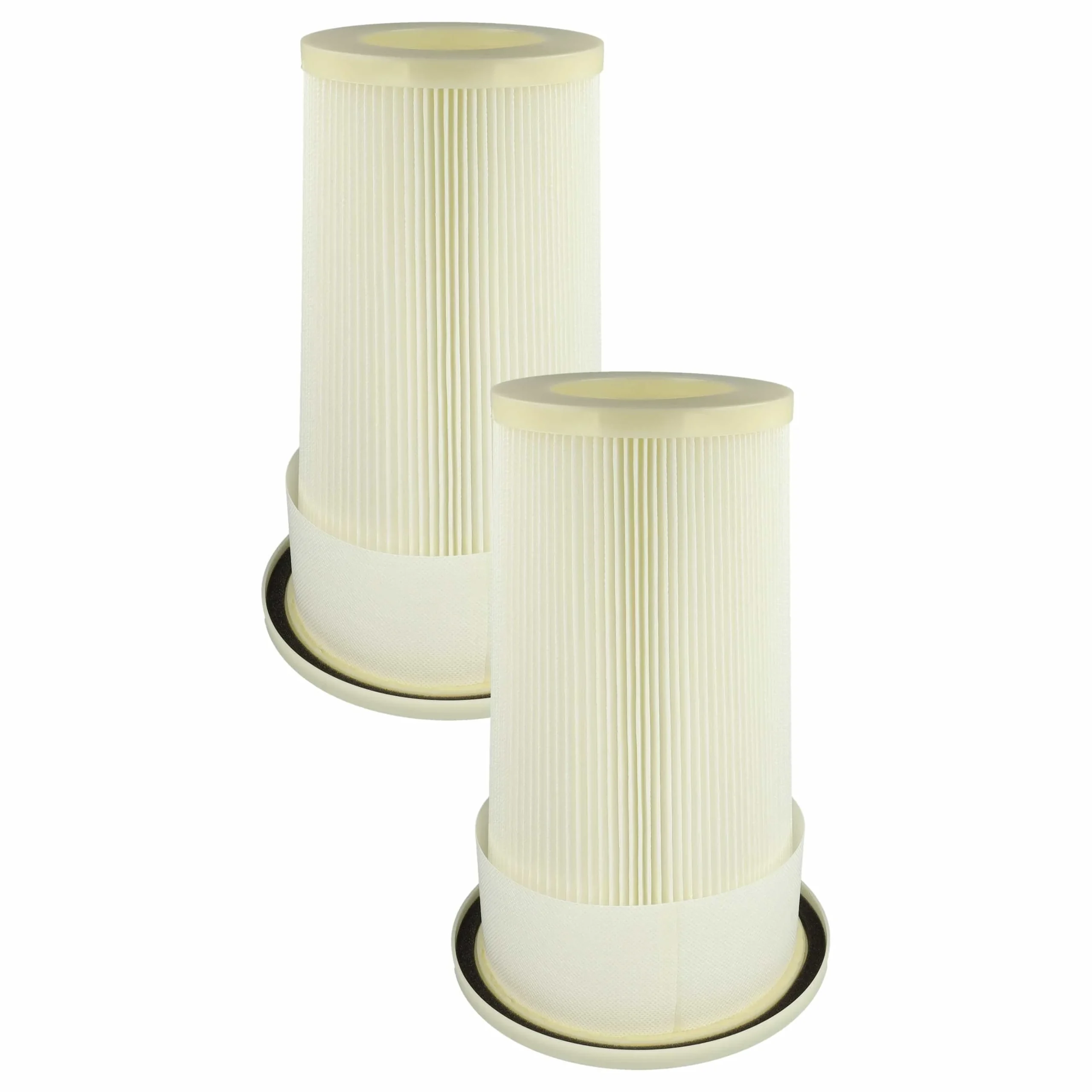 2x Filtre remplace Dustcontrol 42028 pour aspirateur Dustcontrol - filtre fin M, blanc