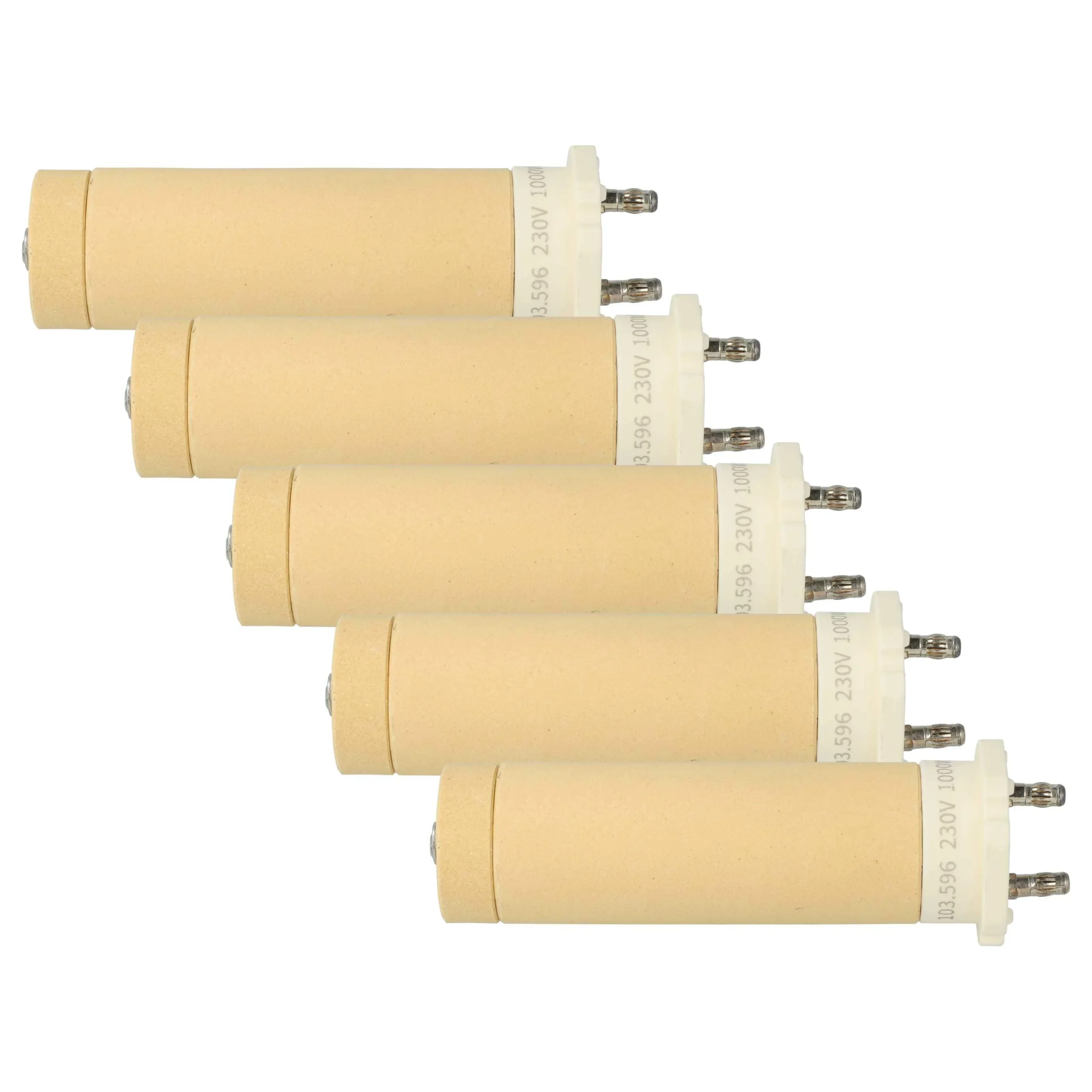 5x Élément chauffant remplace Leister 103.596 pour soufflerie à air chaud Leister - 1000 W, céramique
