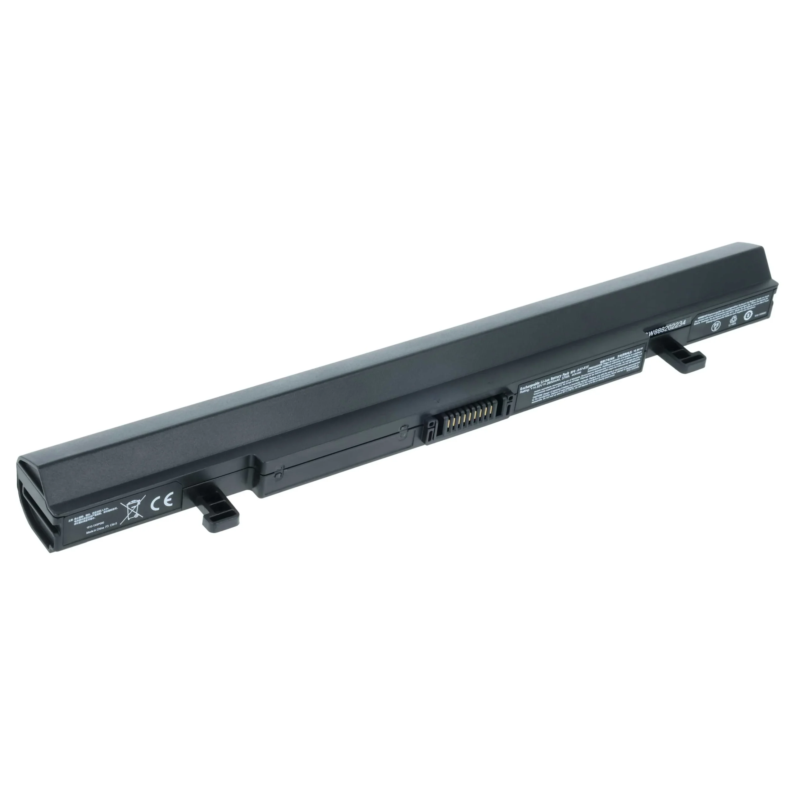 Batterie remplace Medion A41-E15, 30023620 pour ordinateur portable Medion- 2600mAh 15,2V Li-ion, noir
