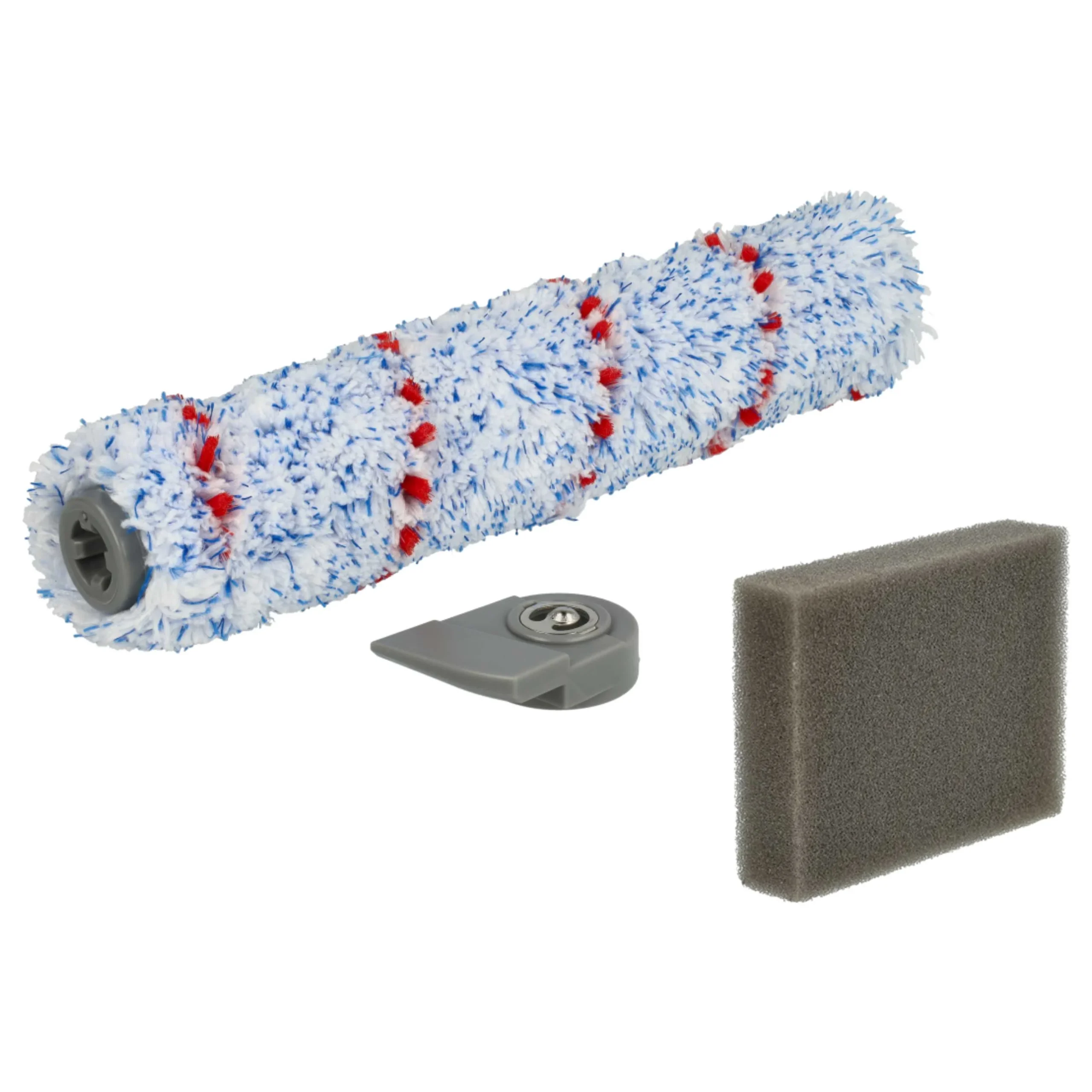 Set d'accessoires remplace Leifheit 11918 pour aspirateur Leifheit - filtre en mousse, rouleau brosse (2 pce)