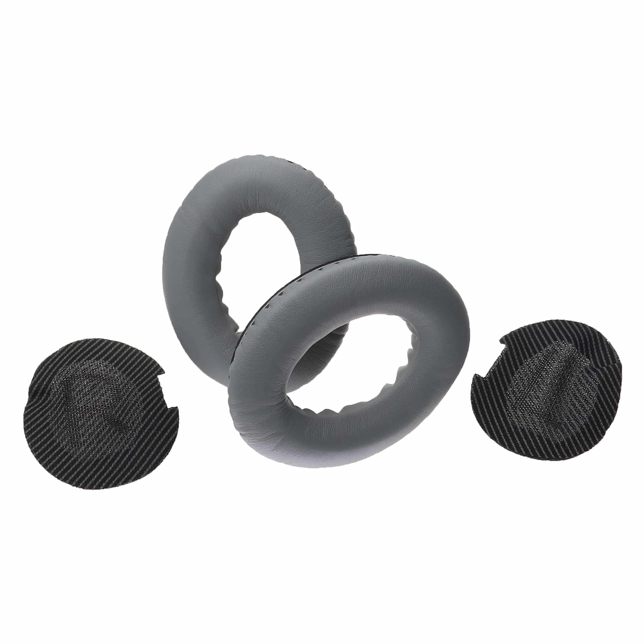 Coussinets d'oreille pour casques écouteurs Bose 15 - mémoire de forme noir / gris