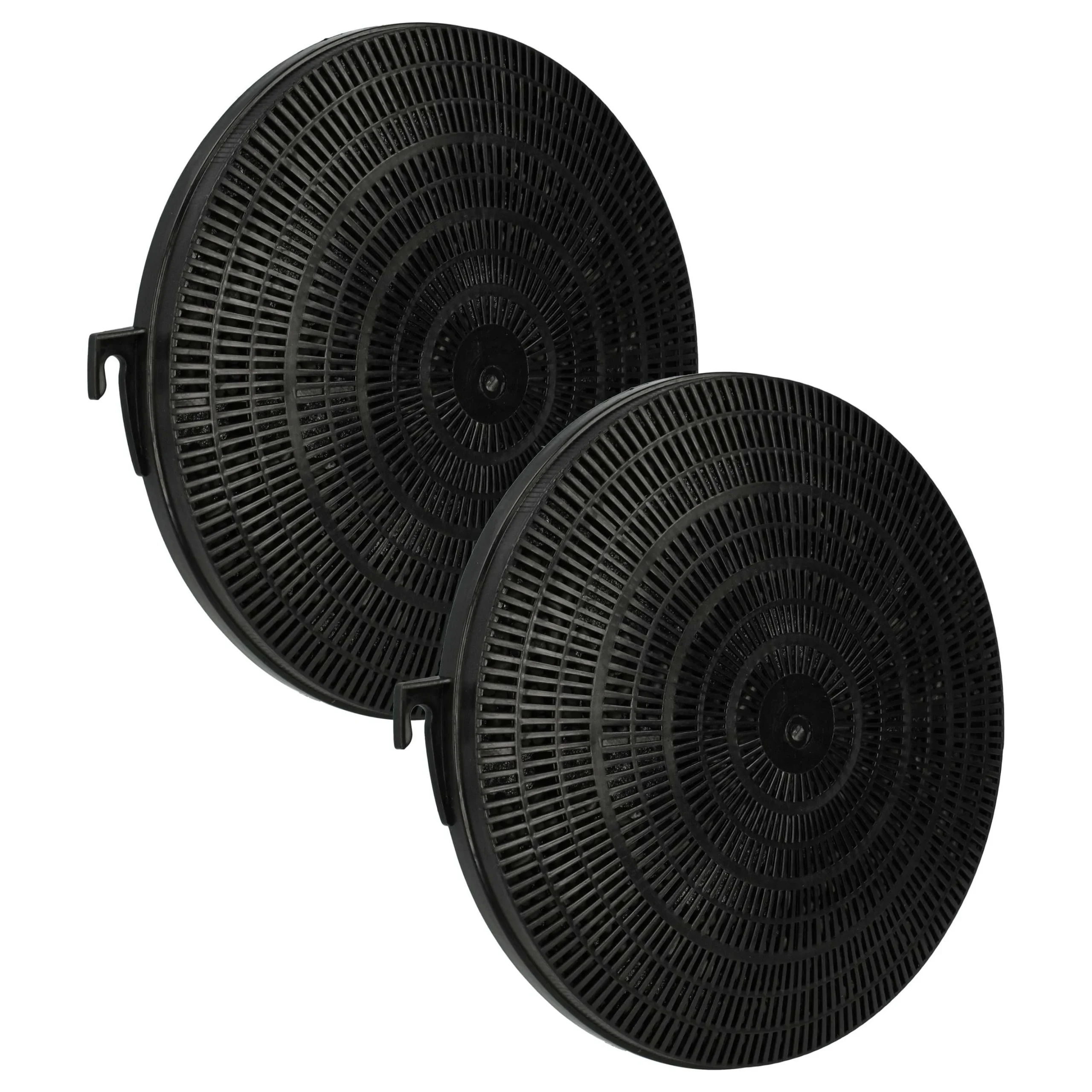 2x Filtres à charbon actif remplace 484000008635, 480181700942, 481281728929, B211, CHF211 pour hotte Zanussi - Accessoires appareils ménagers