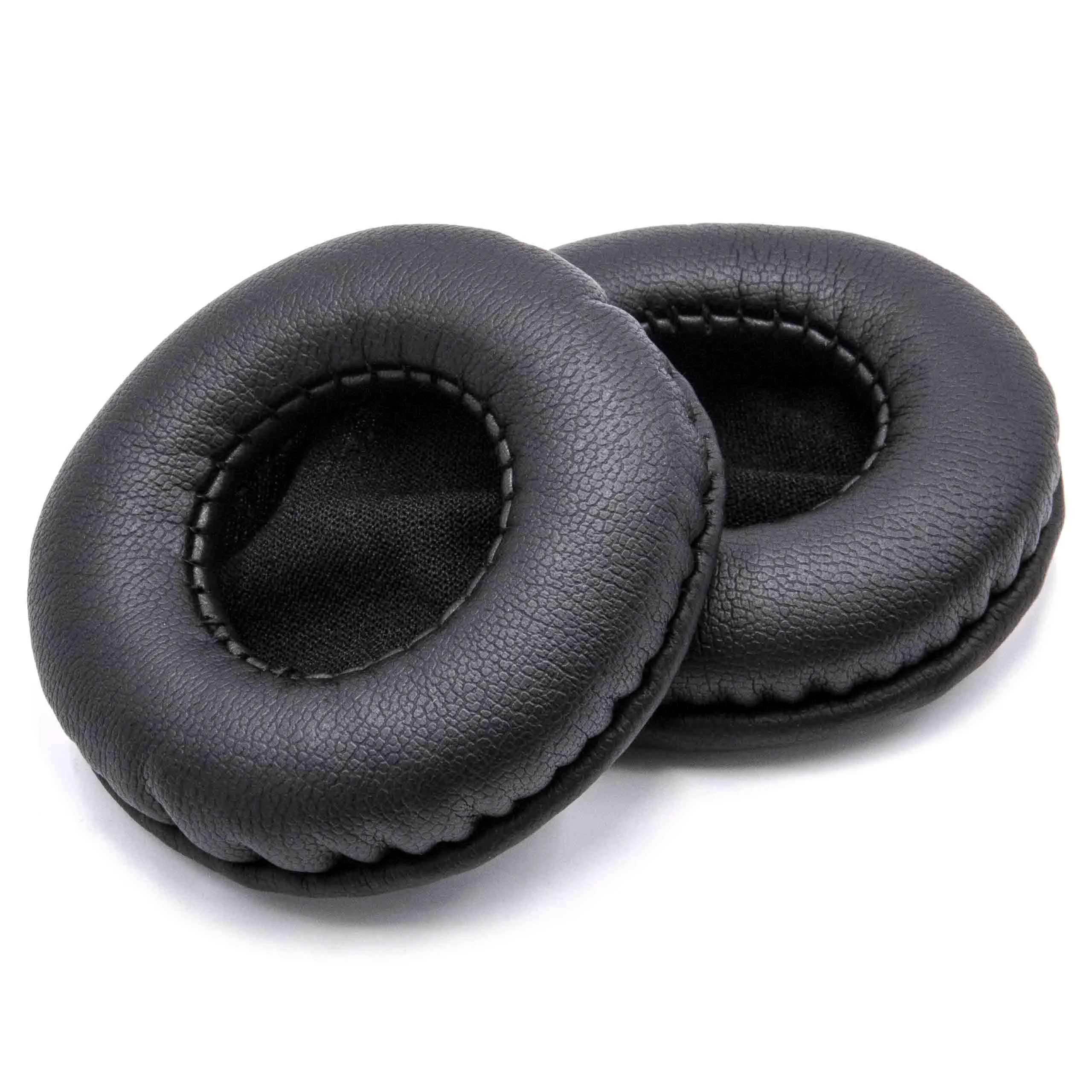 2x Coussinets d'oreille pour casques écouteurs 55mm AKG, Sennheiser, Mercedes-Benz, Callstel - noir