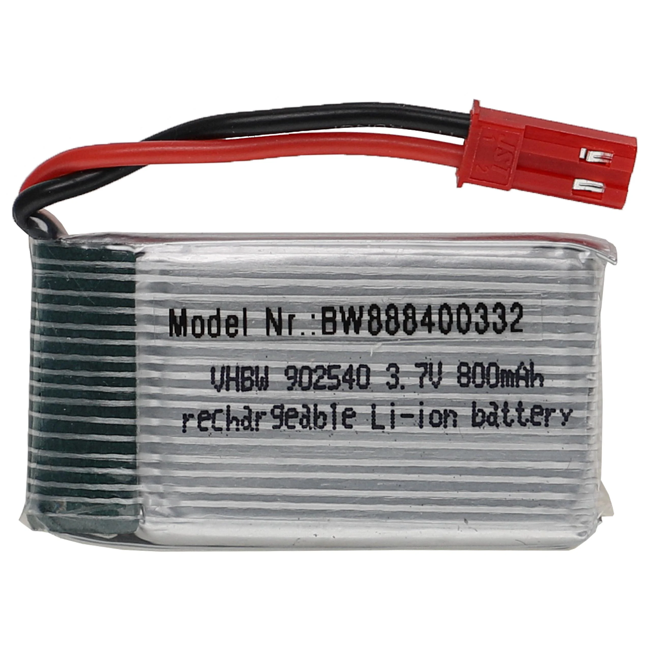 Batterie modèle radio-télécommandé - 800mAh 3,7V Li-polymère, BEC