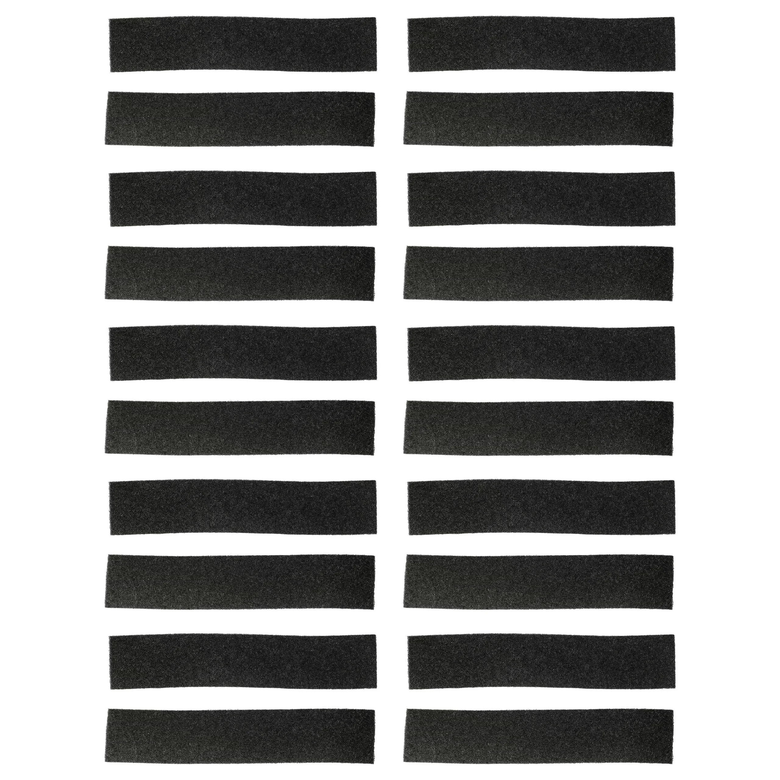 20x Filtres socle de porte remplace Miele 9688381, 9688380 - Accessoires appareils ménagers