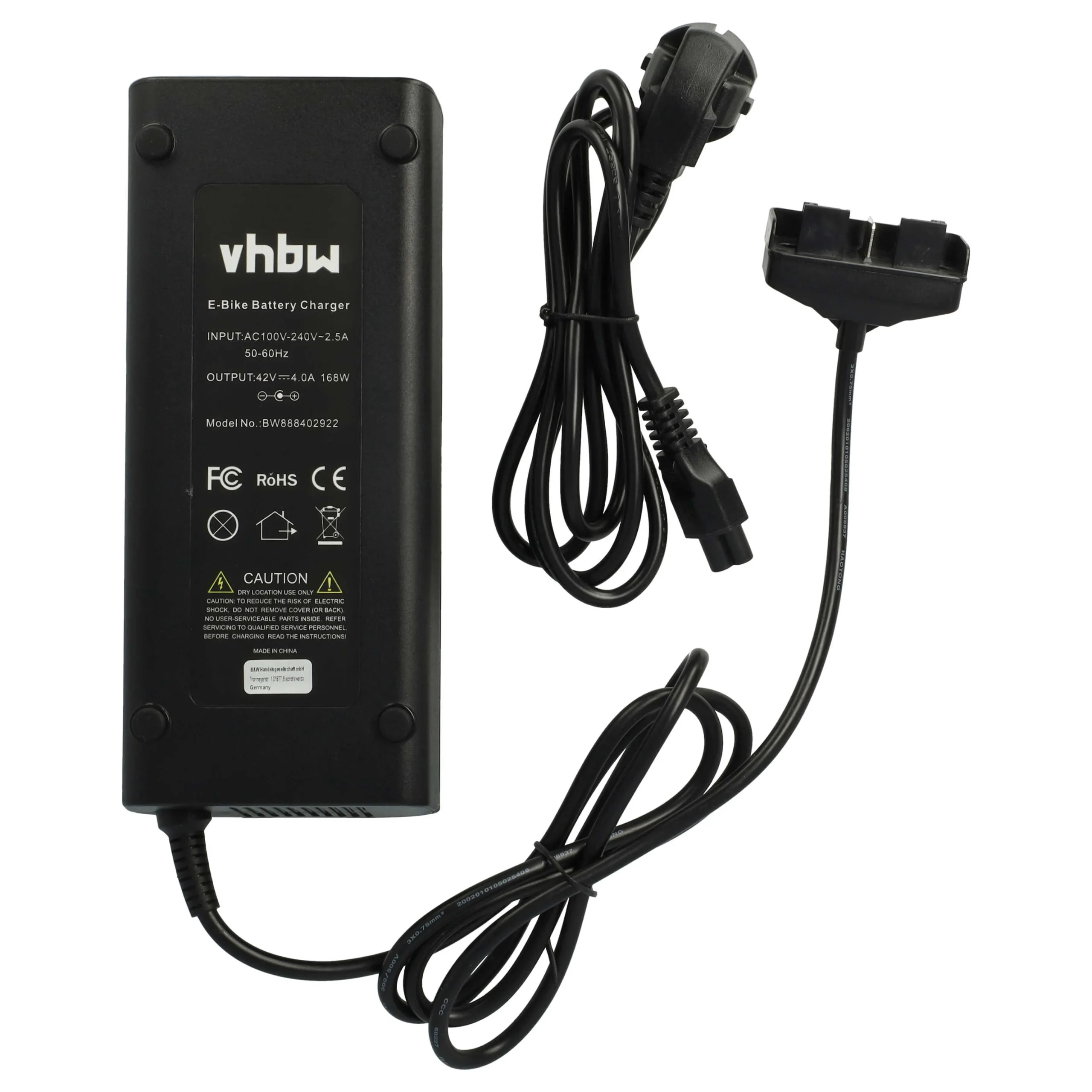 Chargeur remplace Bosch 0275007905, 0.275.007.905, 0 275 007 905 pour batterie e-bike prise