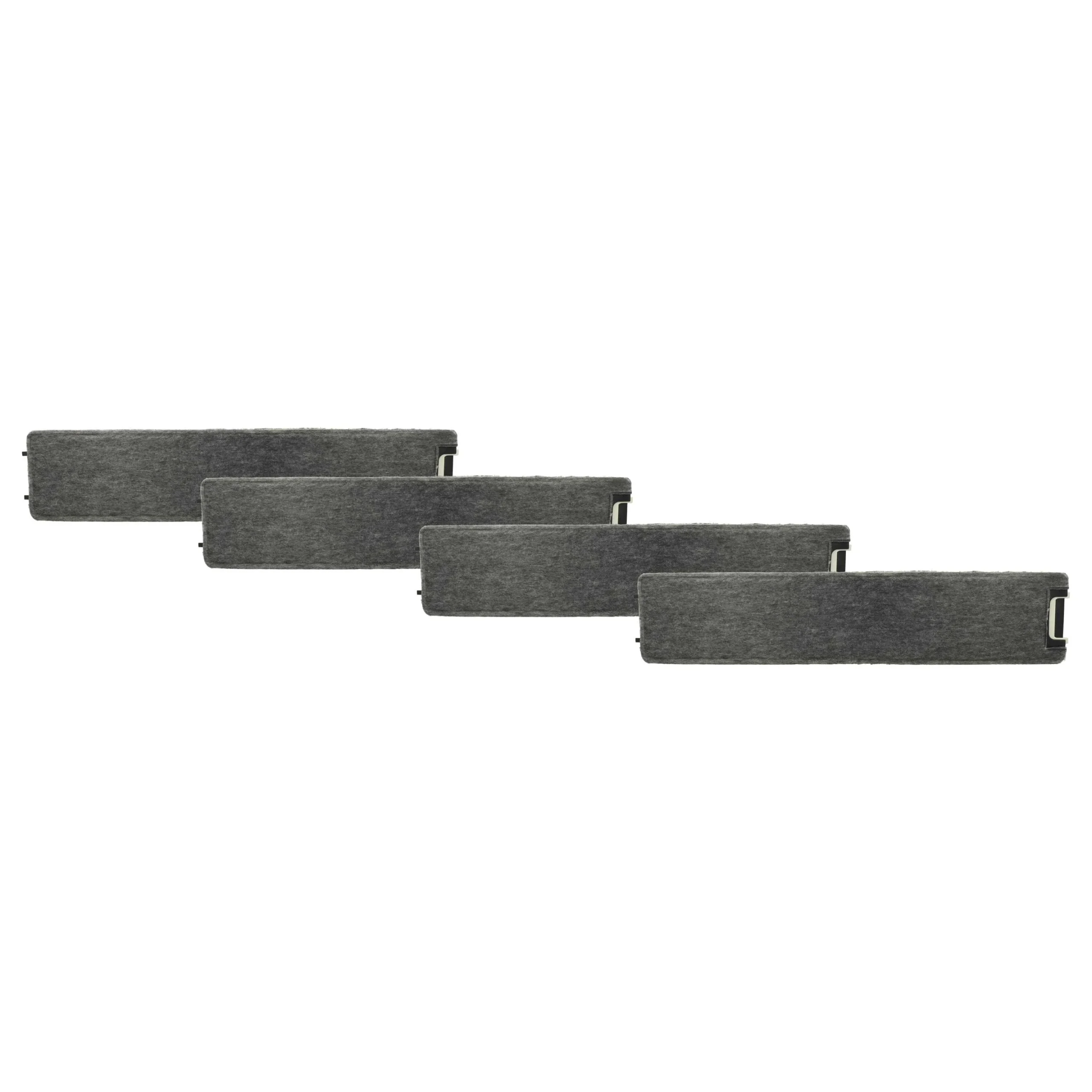 4x Filtres à charbon actif remplace Europart eu802974, 802974 pour hotte Imperial - Accessoires appareils ménagers