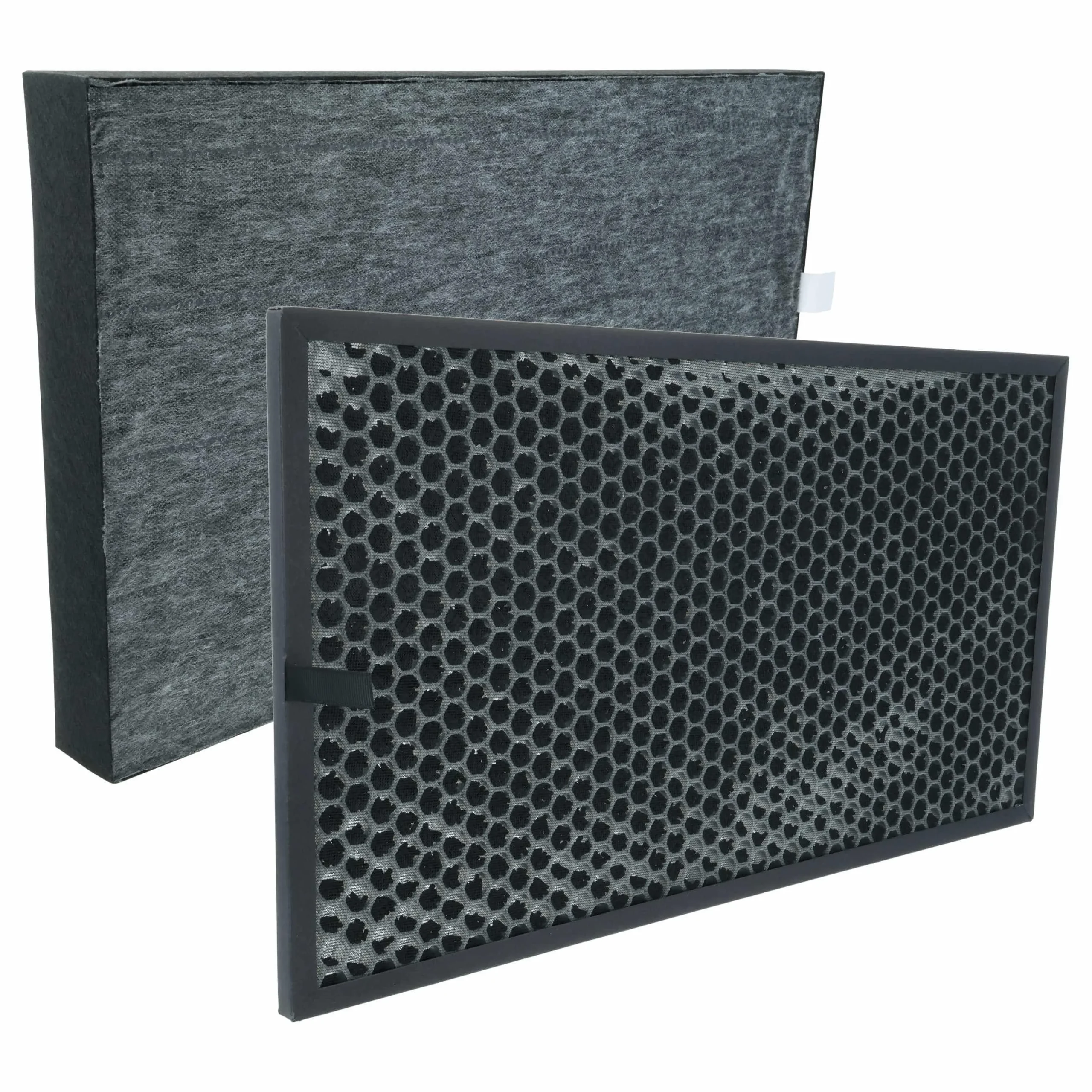 Set 2 filtres remplace Sharp FZ-C100DFE, FZ-C100DFU pour humidificateur - filtre à charbon actif, filtre HEPA