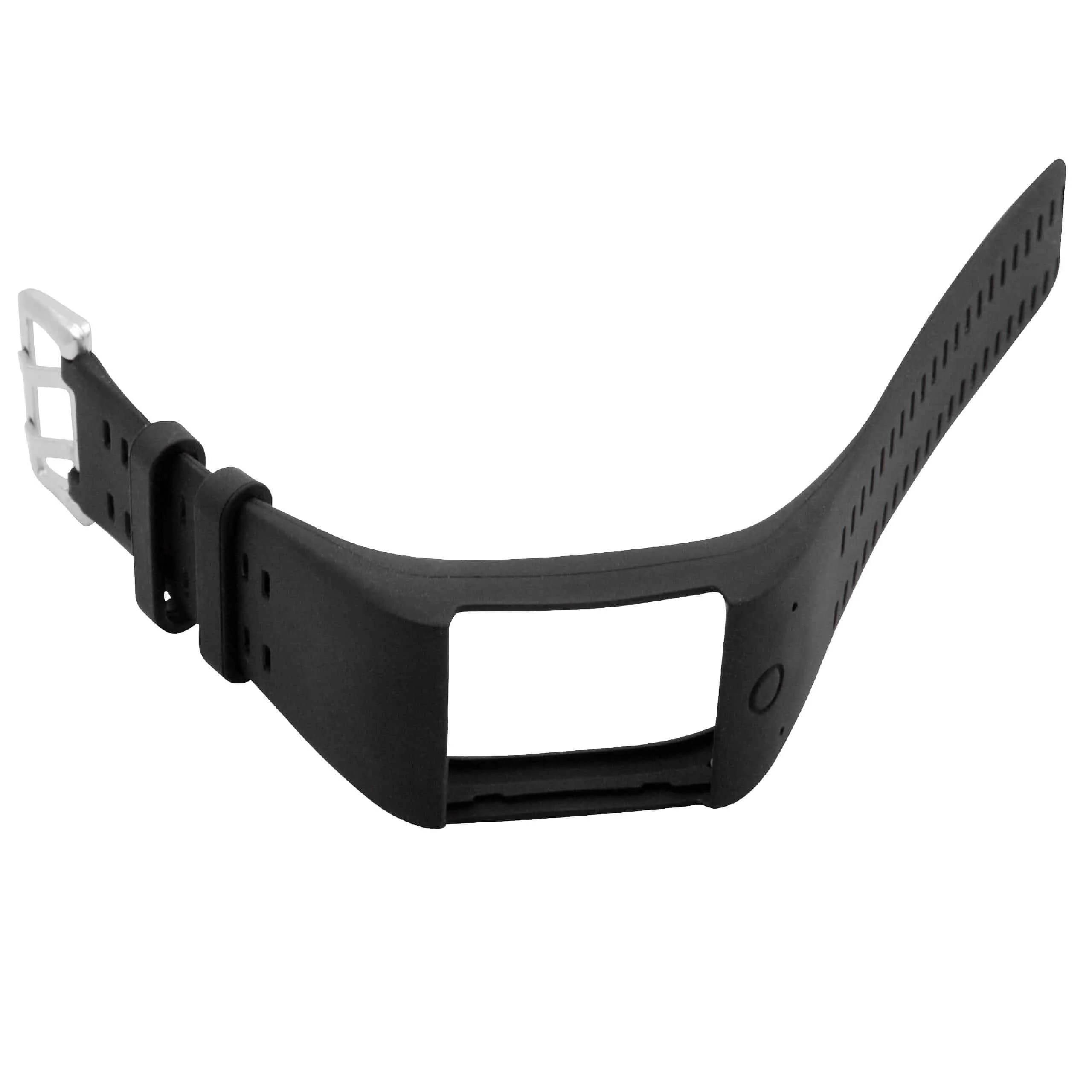 Bracelet pour montre intelligente Polar - 14,5 - 23,0 cm de long, 26mm de large, silicone, noir