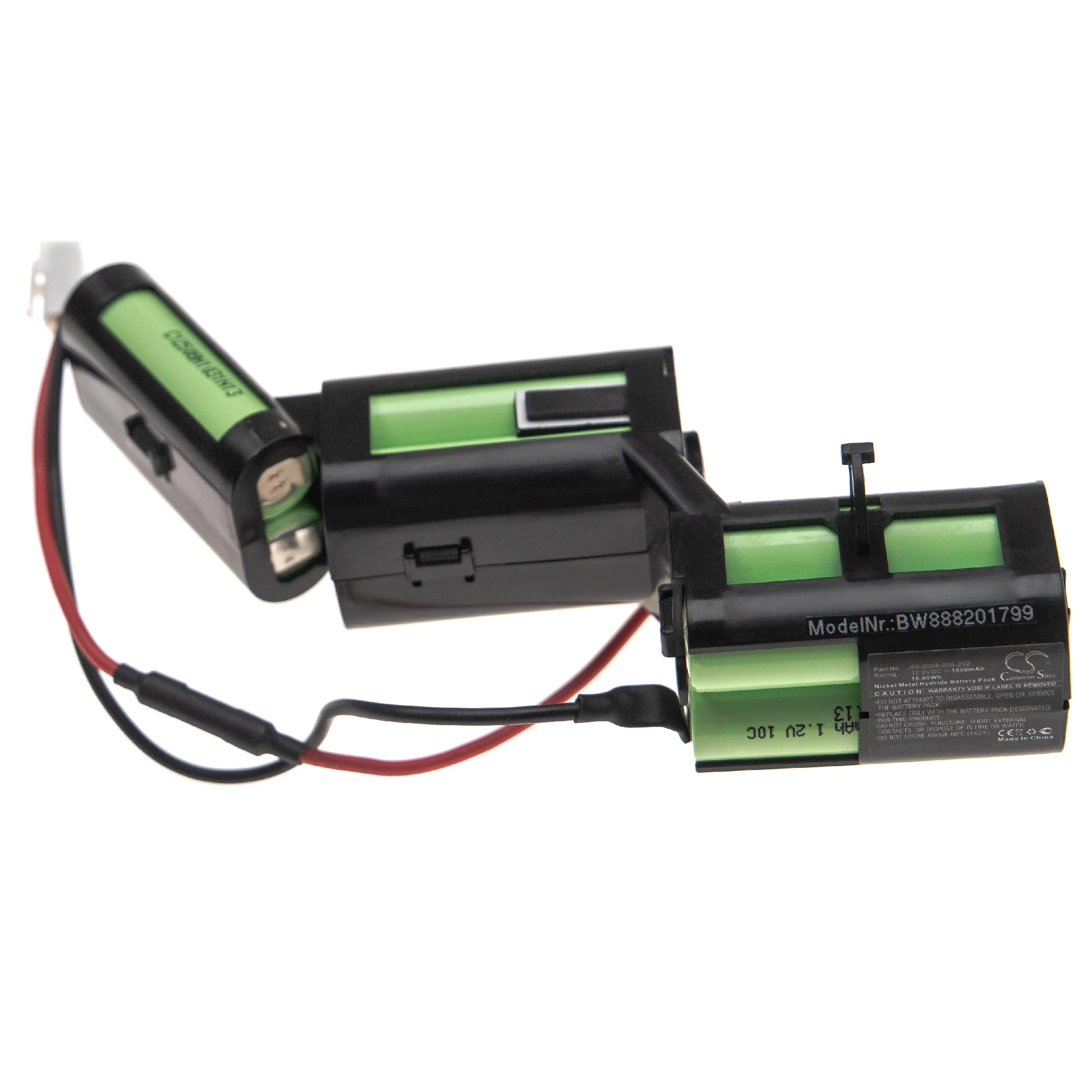 Batterie remplace Philips 69-2008-009-202 pour aspirateur Philips - 1500mAh 12V NiMH
