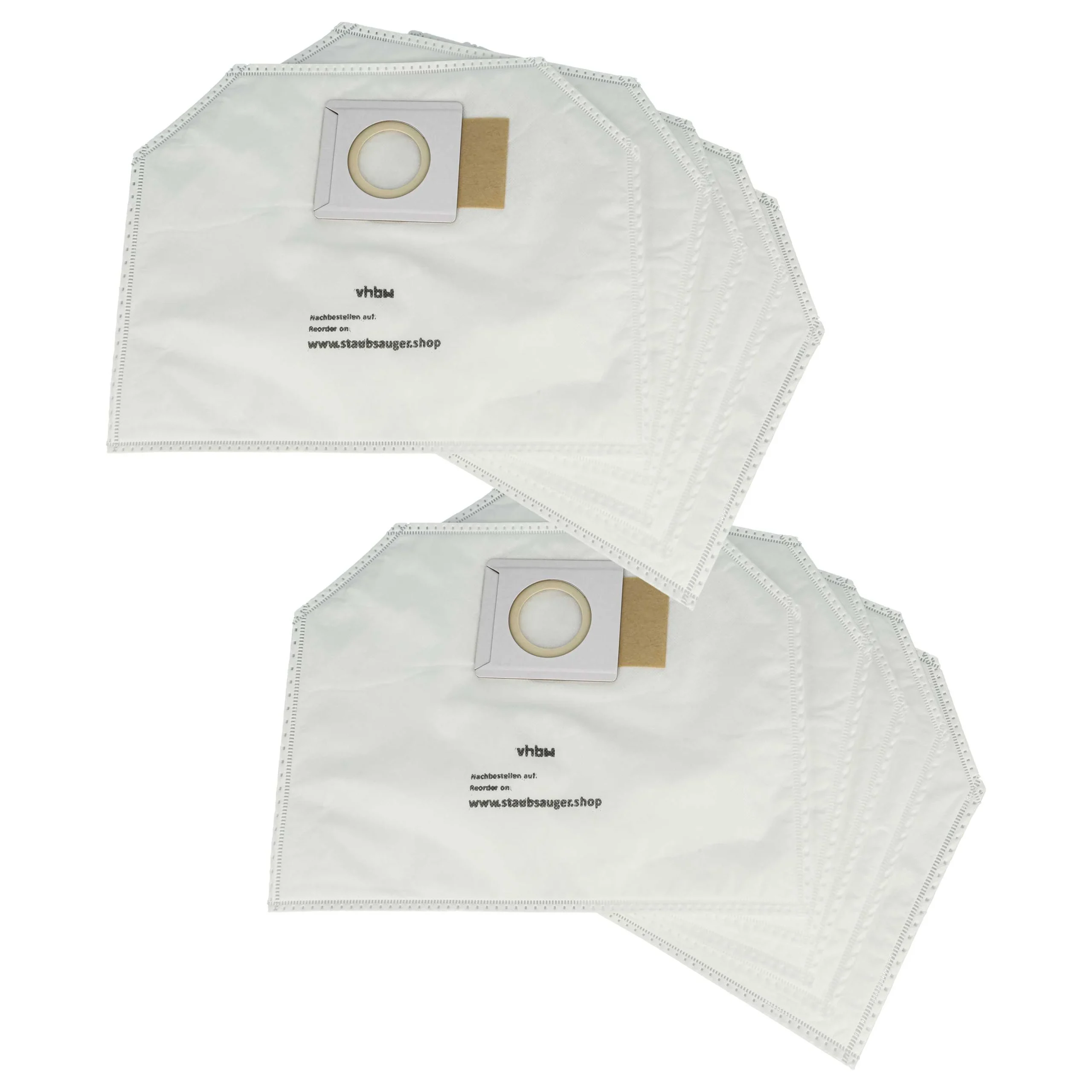 10x Sac remplace Makita 197903-8 pour aspirateur Makita - microfibre non tissée