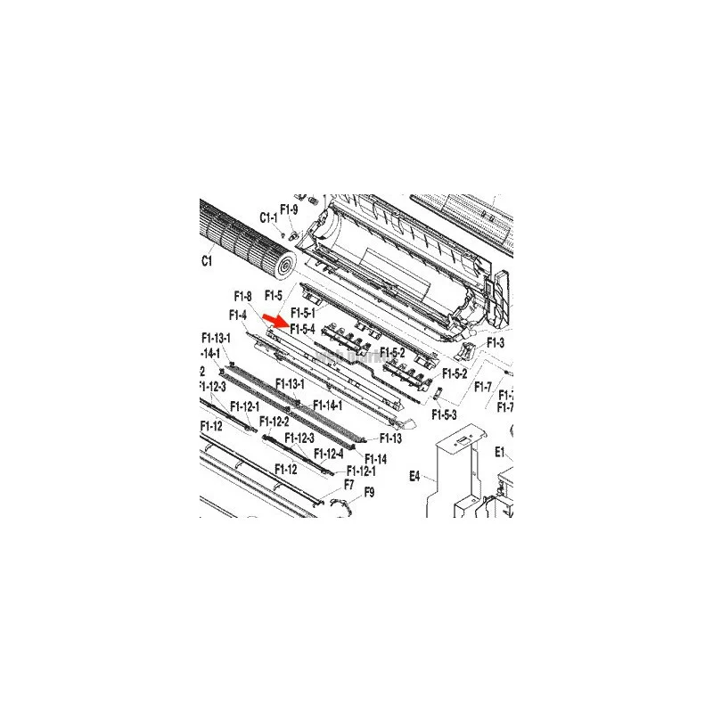 AXE CONNECTION VOLET 3P200036-1-Daikin