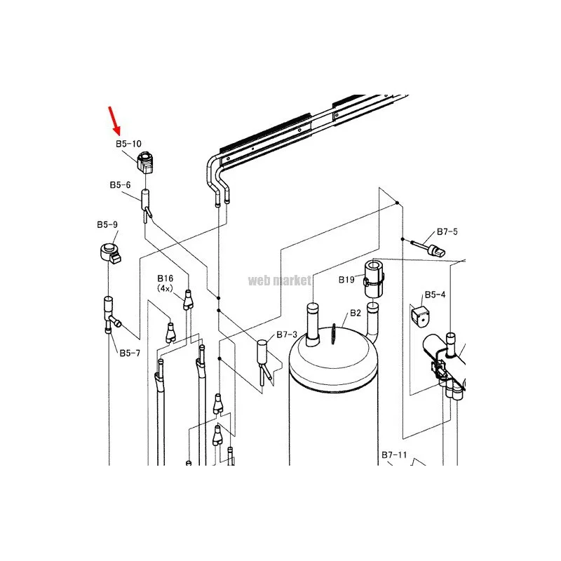 BOBINE ELECTROVANNE 3P169502-11-Daikin