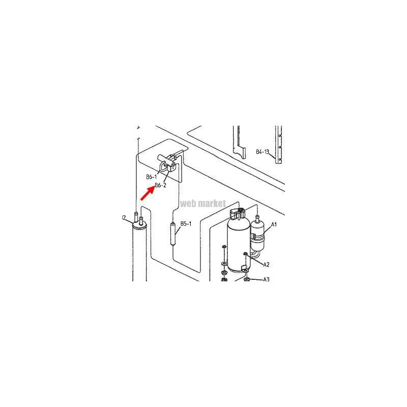 BOBINE VANNE 4 VOIES 3SB45523-1-Daikin