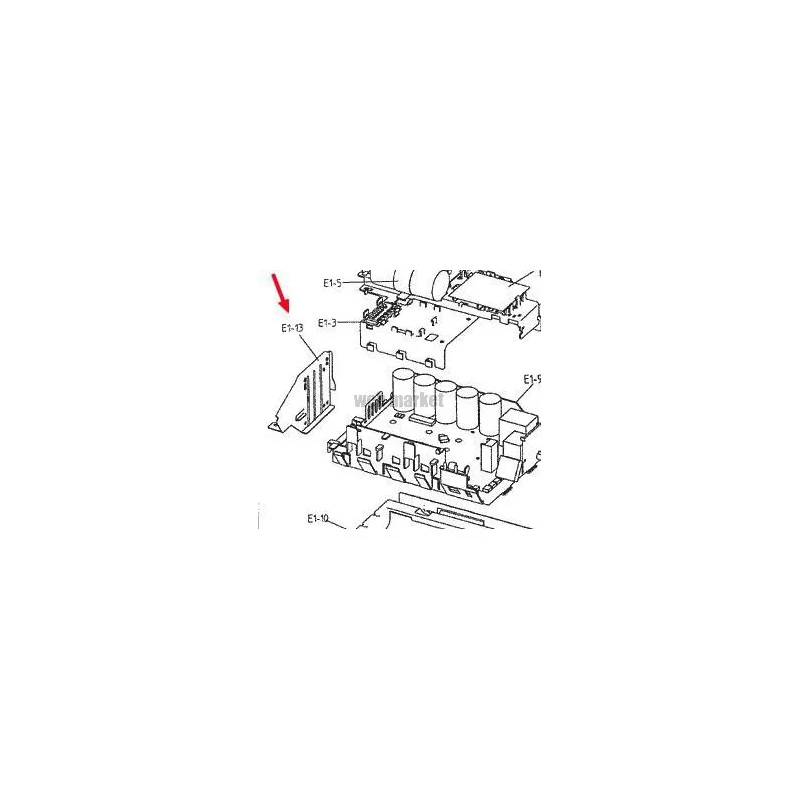 PLATINE EC0542-2 2P193801-1-Daikin