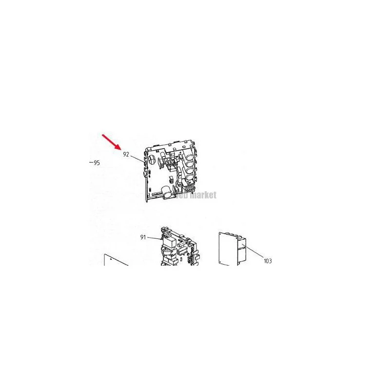 PLATINE INVERTER PC0707 2P221614-1-Daikin