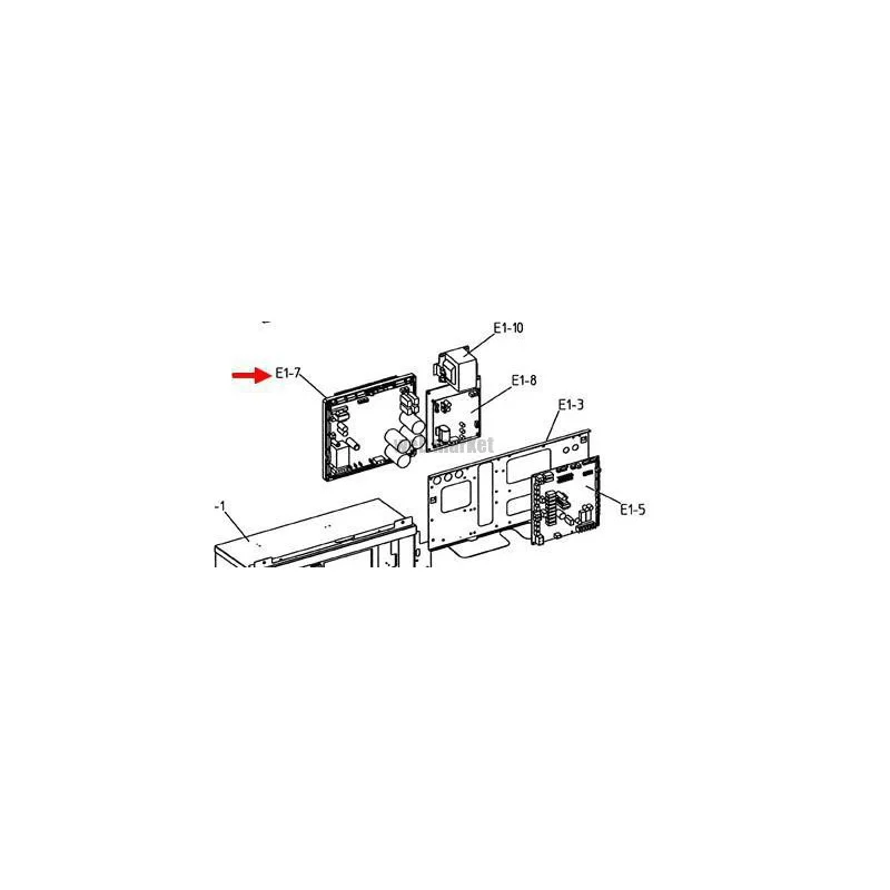 PLATINE INVERTER 2P312487-1 PC1135-1 (B)-Daikin