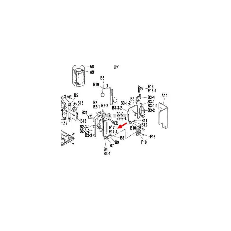 BOBINE DE VANNE 4 VOIES 3P166476-1-Daikin