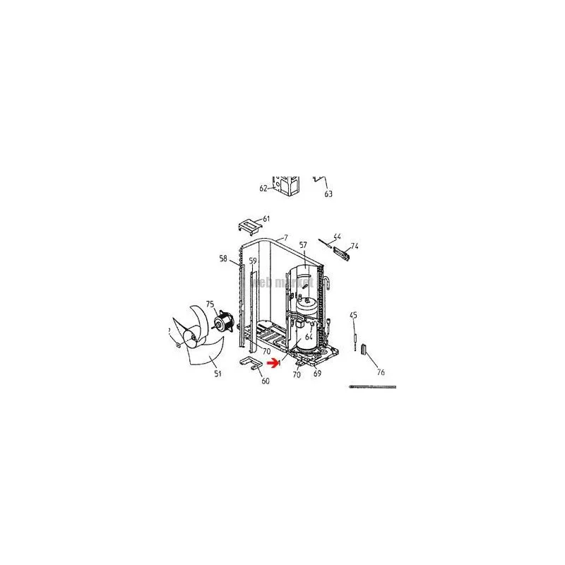 COMPRESSEUR ZR34K3E-PJF 2 KW-Daikin