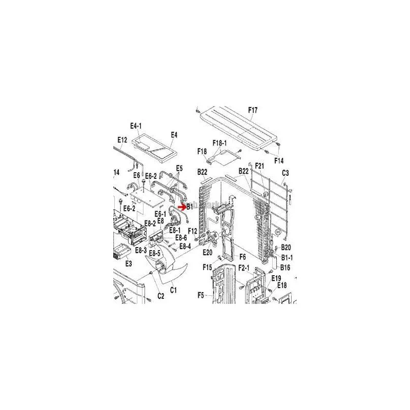 CONDENSEUR A AIR 3P082141-6-Daikin