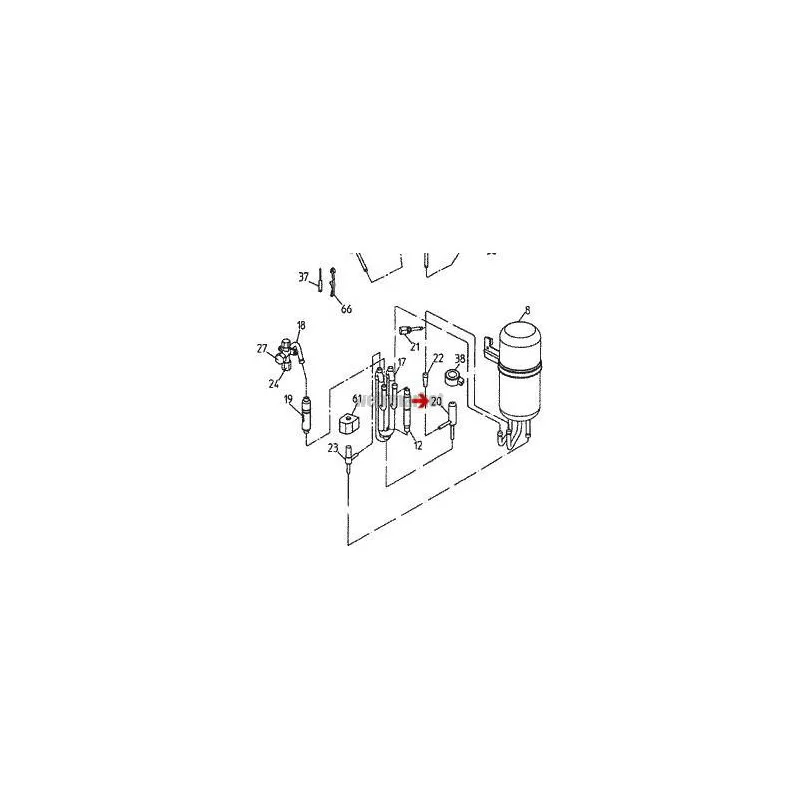 CORPS DETENDEUR 3SA50052-1-Daikin
