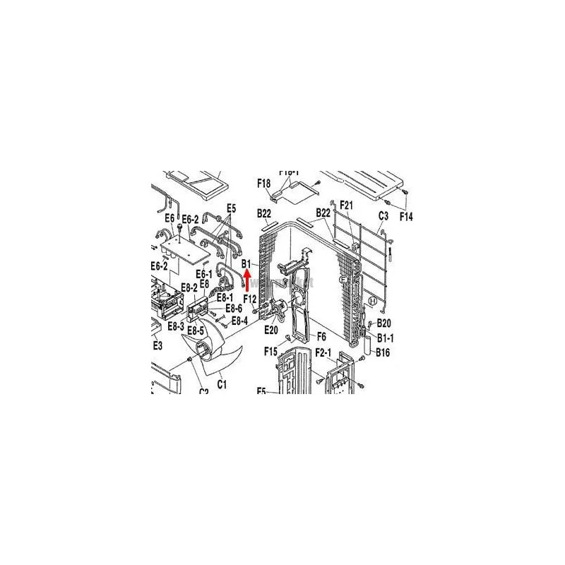 ENSEMBLE CONDENSEUR A AIR . 3P082141-7-Daikin