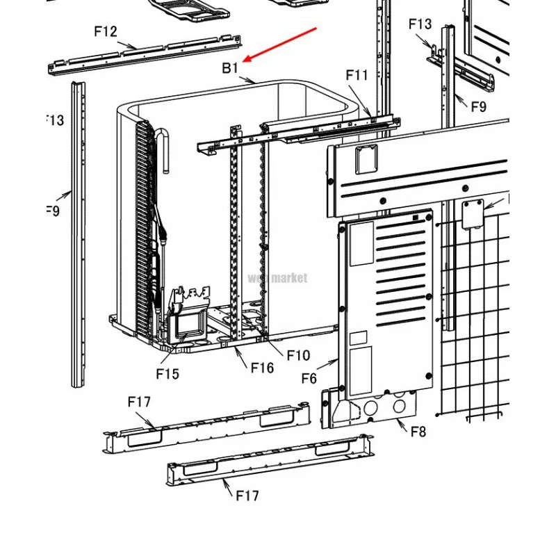ECHANGEUR A AIR 2P319577-1-Daikin