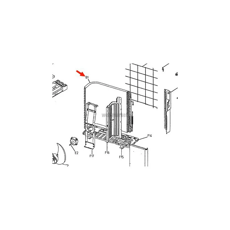 ECHANGEUR A AIR 3P226796-1-Daikin