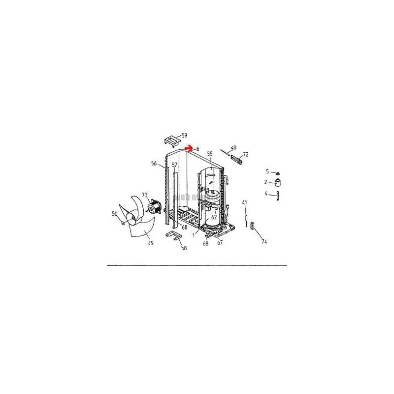 ECHANGEUR A AIR 2PW14306-1-Daikin