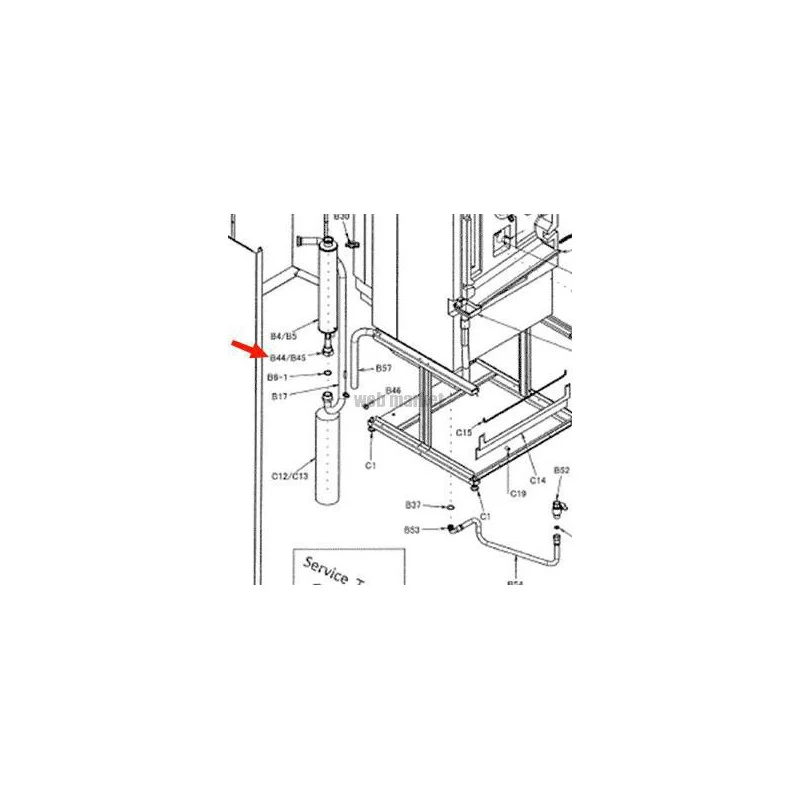 ECROU 1" (ROTEX) 4P315985-1-Daikin