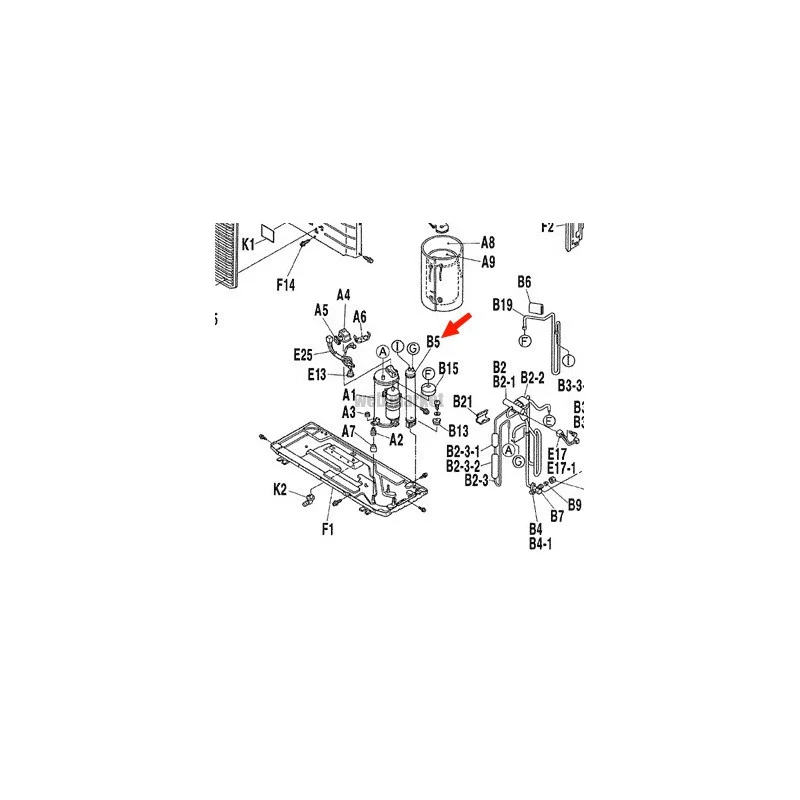ENS BOUTEILLE ACCUMULATEUR 3P077119-9-Daikin