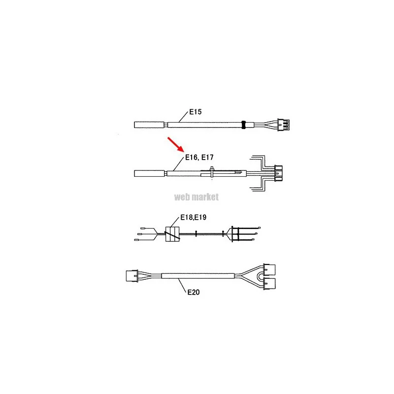 ENSEMBLE SONDE 3P288028--Daikin