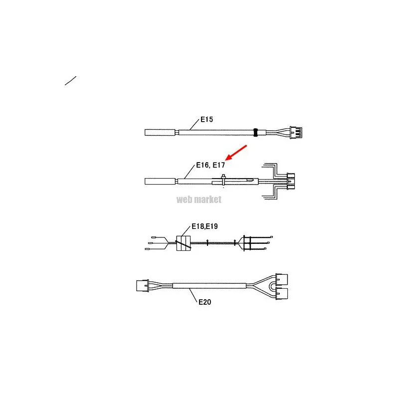 ENSEMBLE SONDE 3P288029-7-Daikin